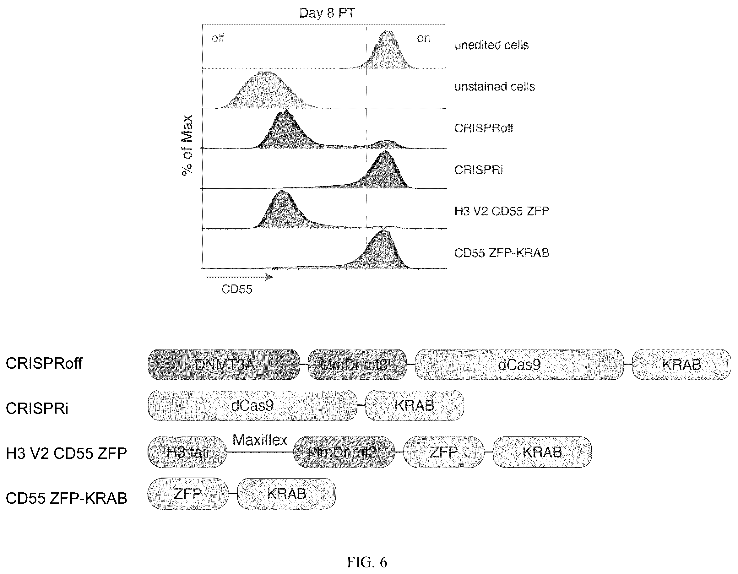 Patent US12365884 Figure 8 – Compositions and methods for making epigenetic modifications