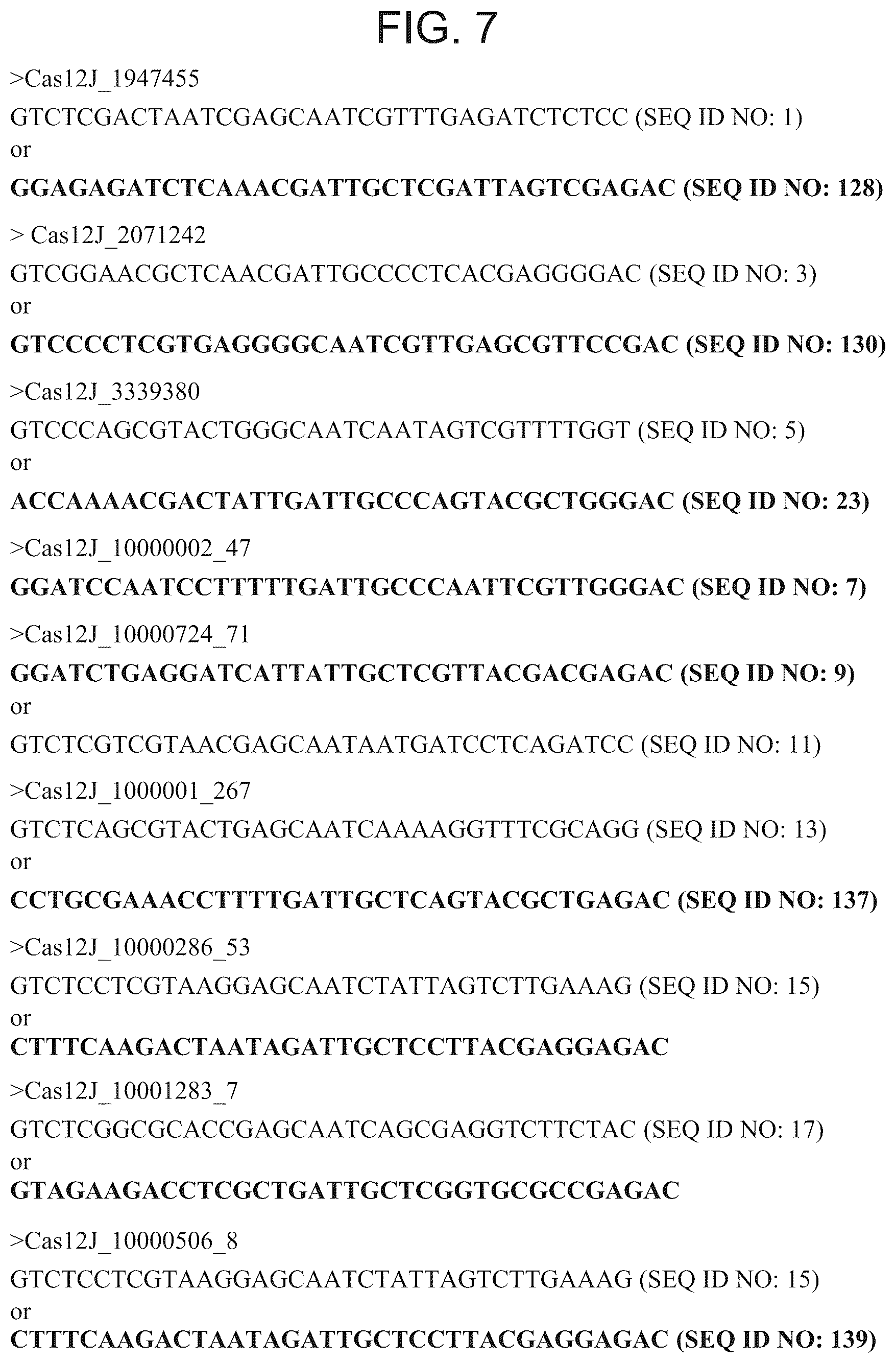 Patent US12365887 Figure 20 – CRISPR-Cas effector polypeptides and methods of use thereof