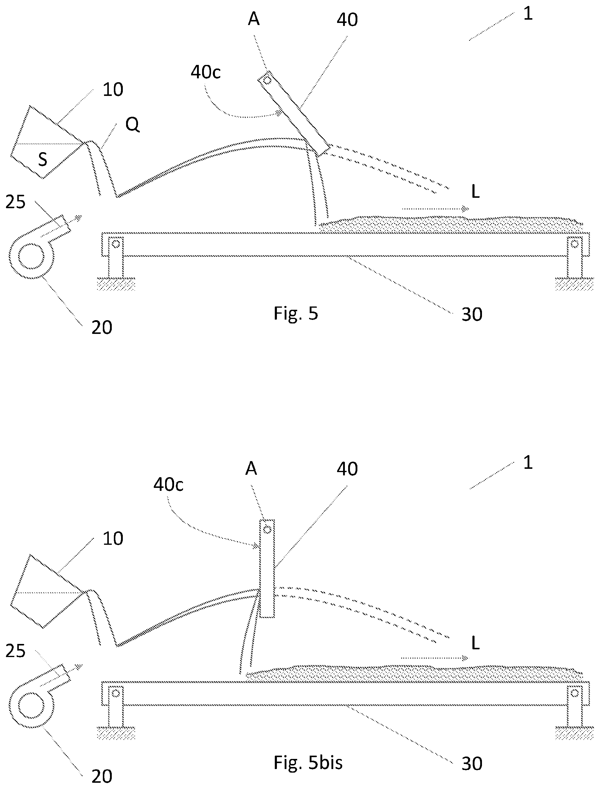 Patent US12365952 Figure 3 – Process and apparatus for the granulation of slag deriving from iron and steel production