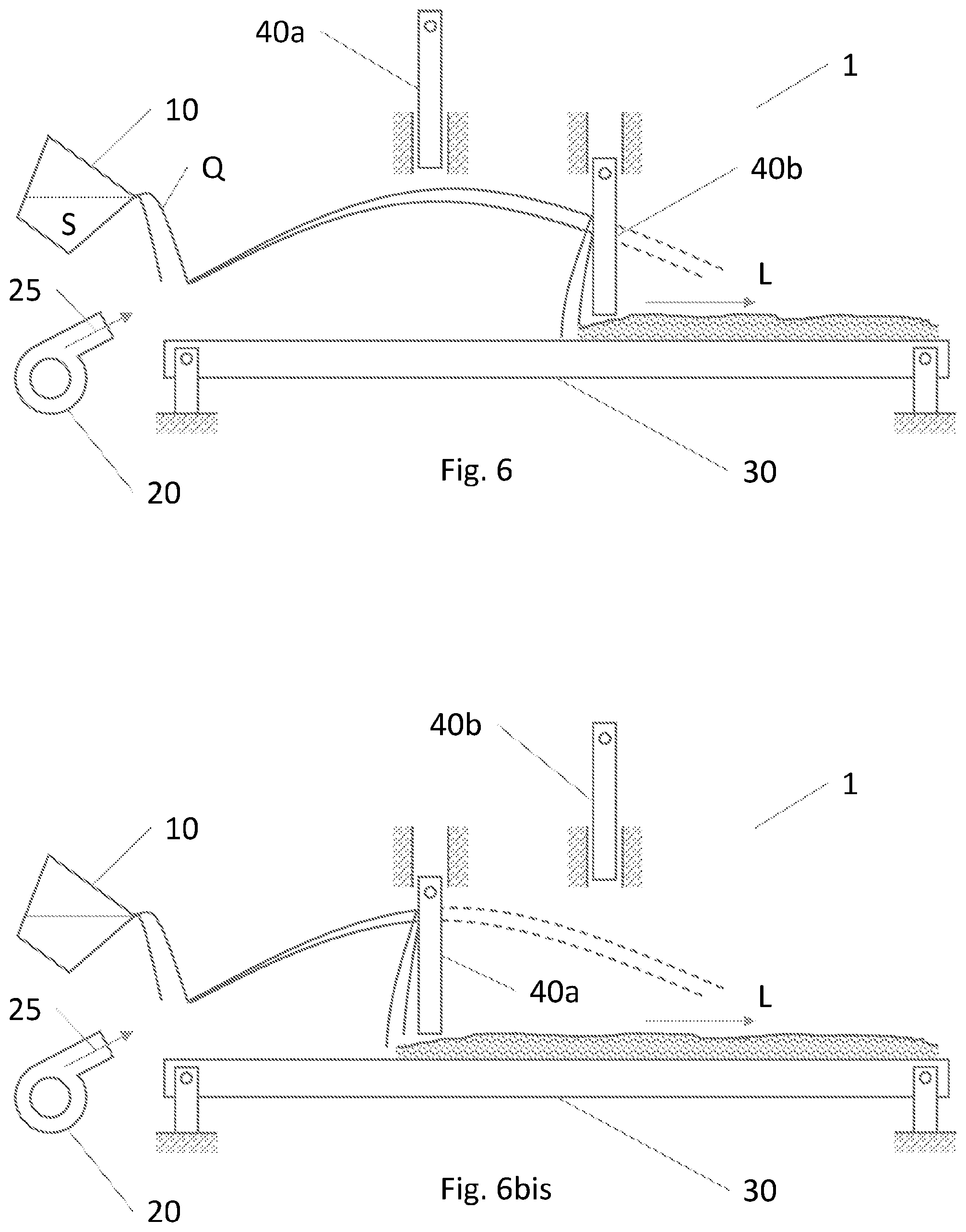 Patent US12365952 Figure 4 – Process and apparatus for the granulation of slag deriving from iron and steel production