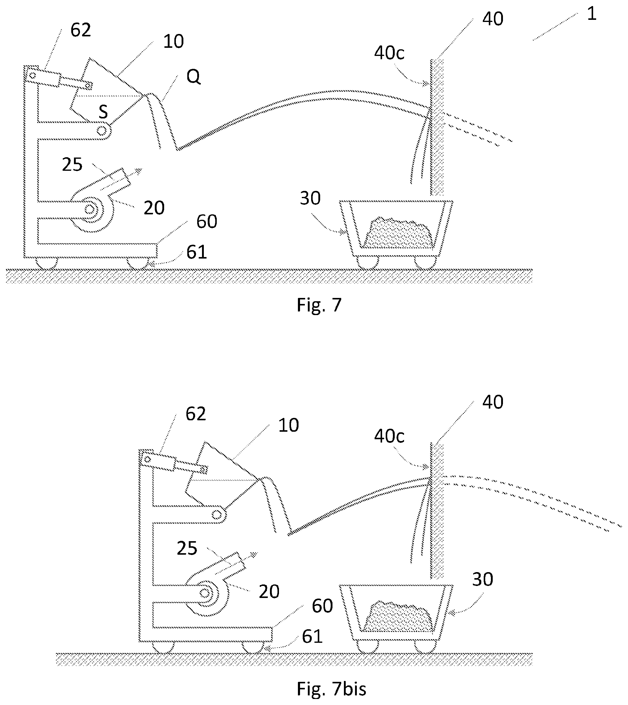 Patent US12365952 Figure 5 – Process and apparatus for the granulation of slag deriving from iron and steel production