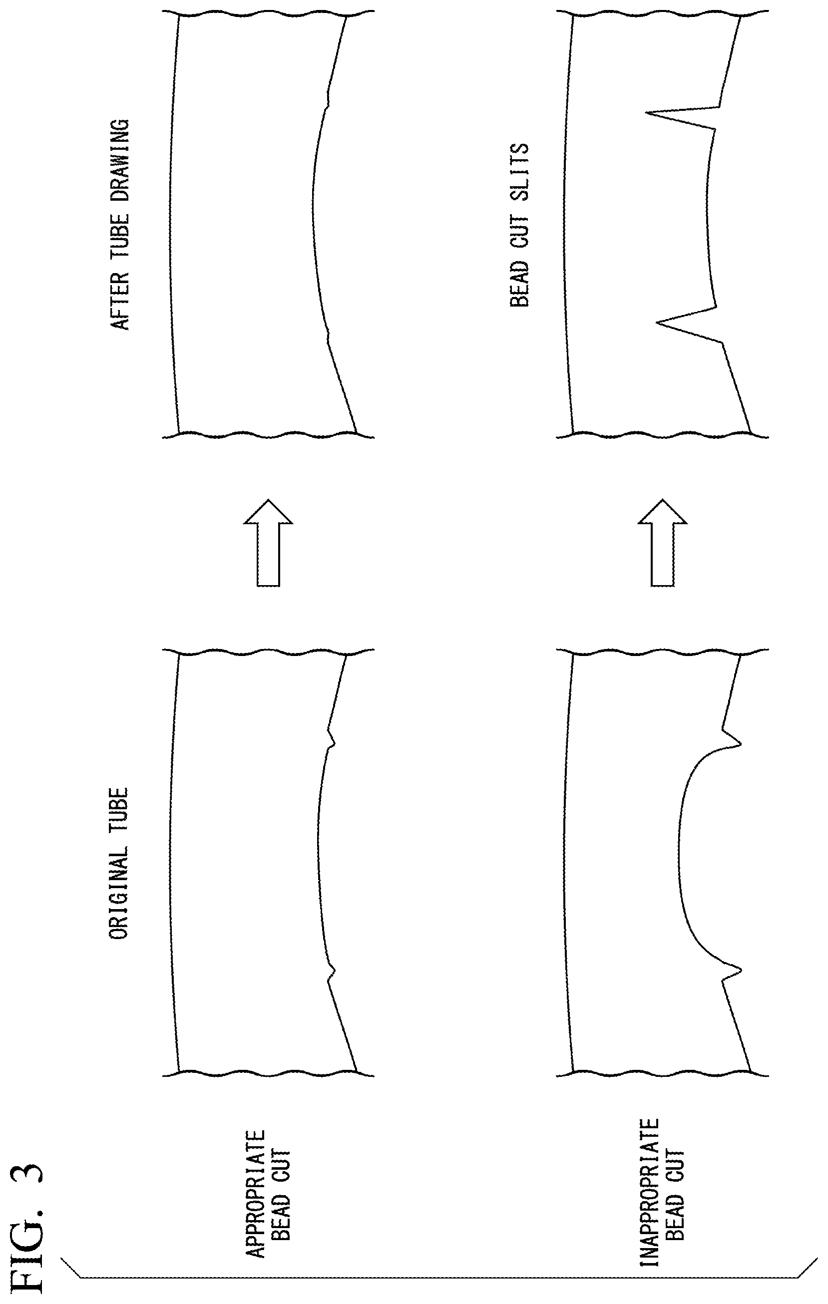 Patent US12365958 Figure 3 – Electric resistance-welded steel tube for hollow stabilizer, hollow stabilizer, and manufacturing methods of same