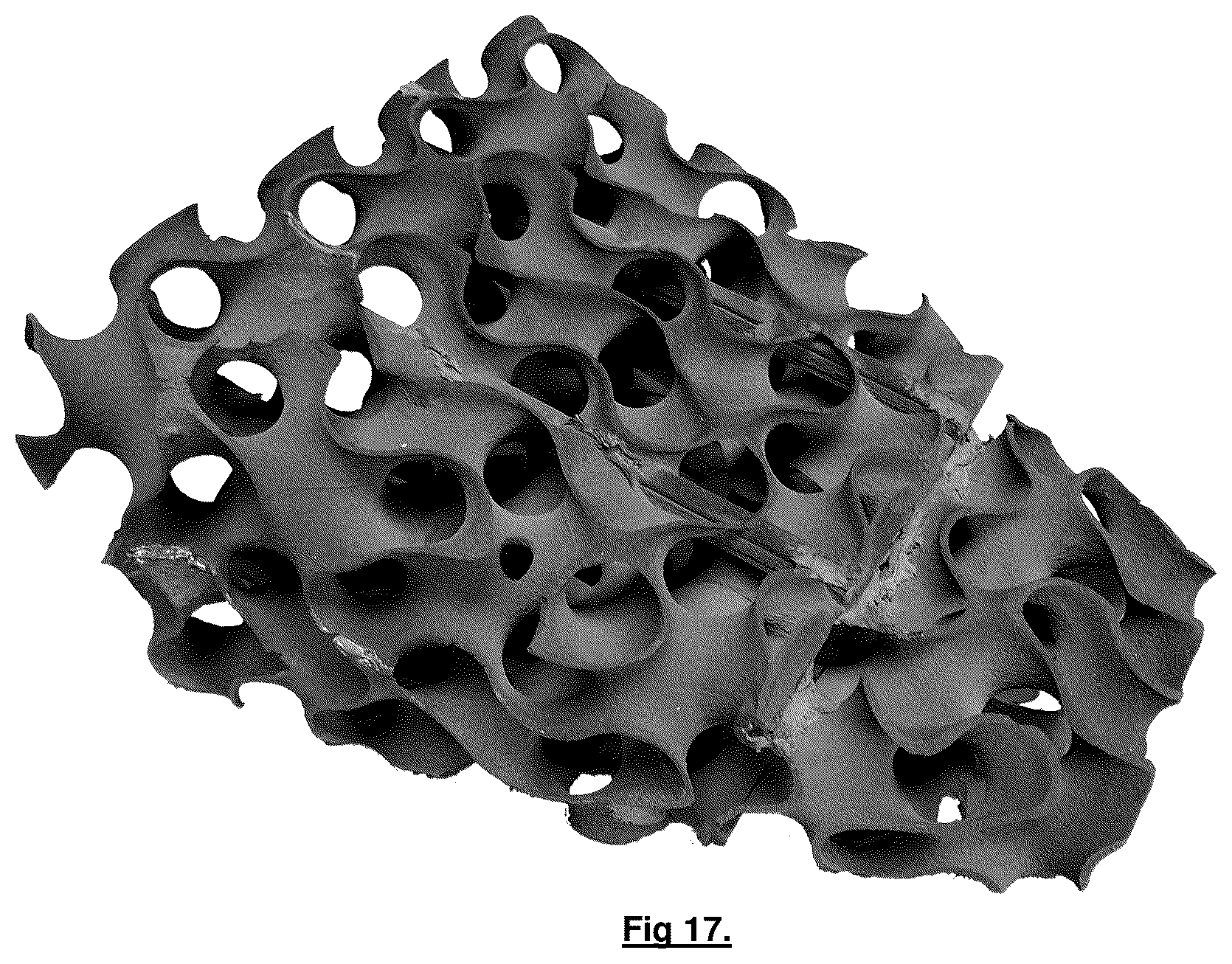 Patent US12365969 Figure 8 – Hierarchical composite wear part with structural reinforcement