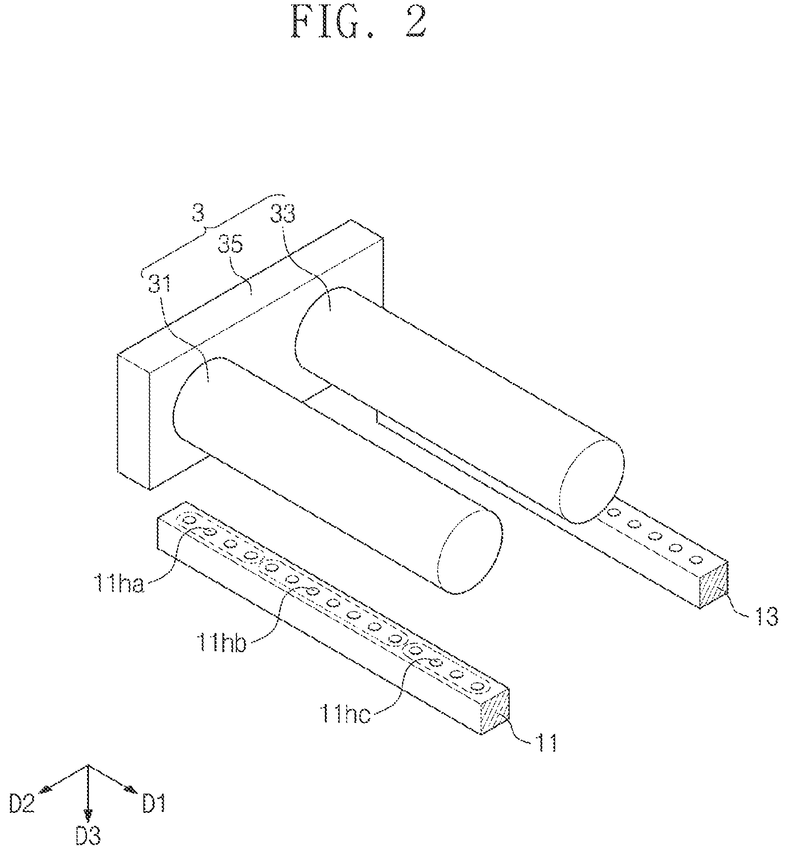 Patent US12365975 Figure 2 – Sputtering apparatus and CVD mask coating method using the same