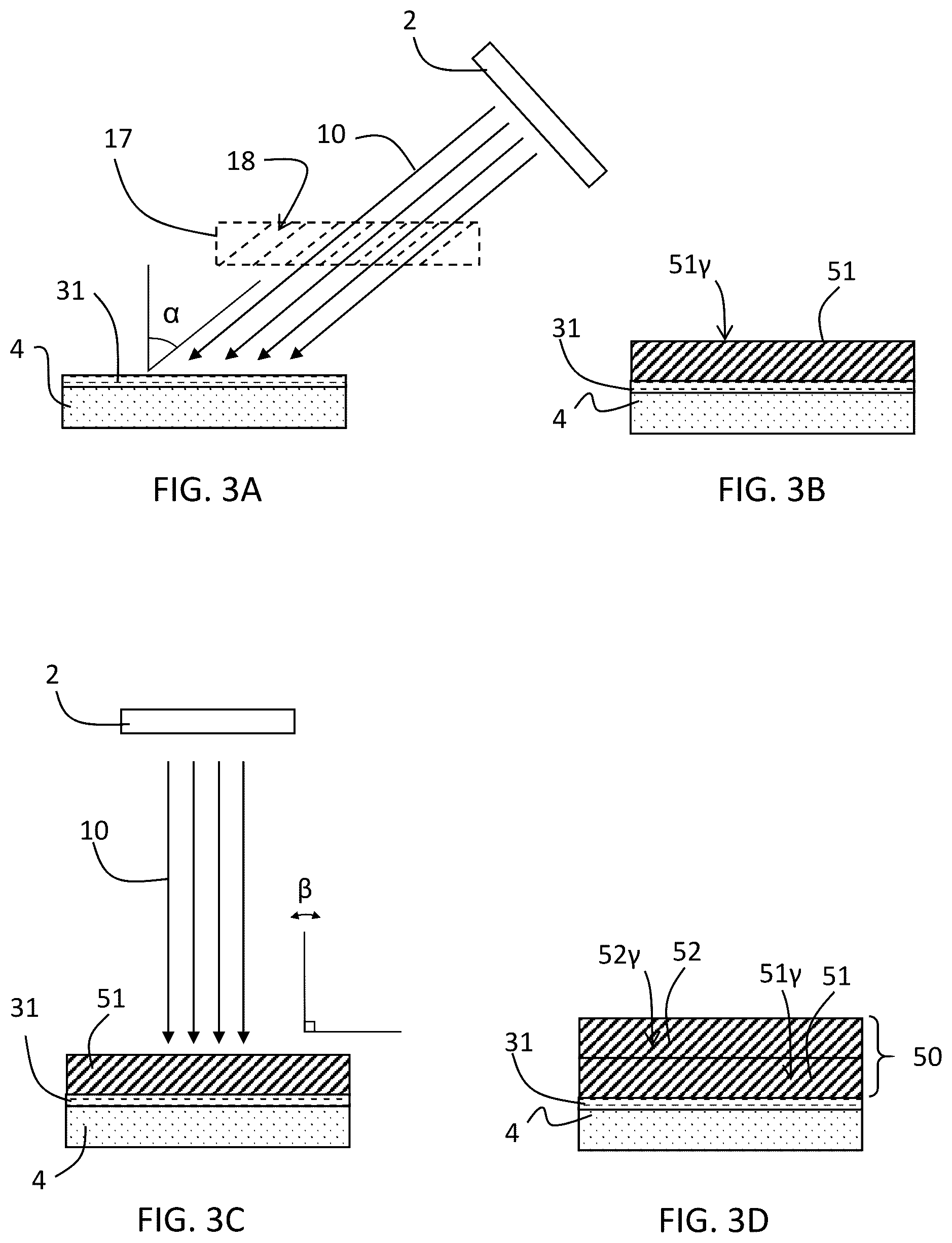 Patent US12365979 Figure 3 – Piezoelectric bulk layers with tilted c-axis orientation and methods for making the same
