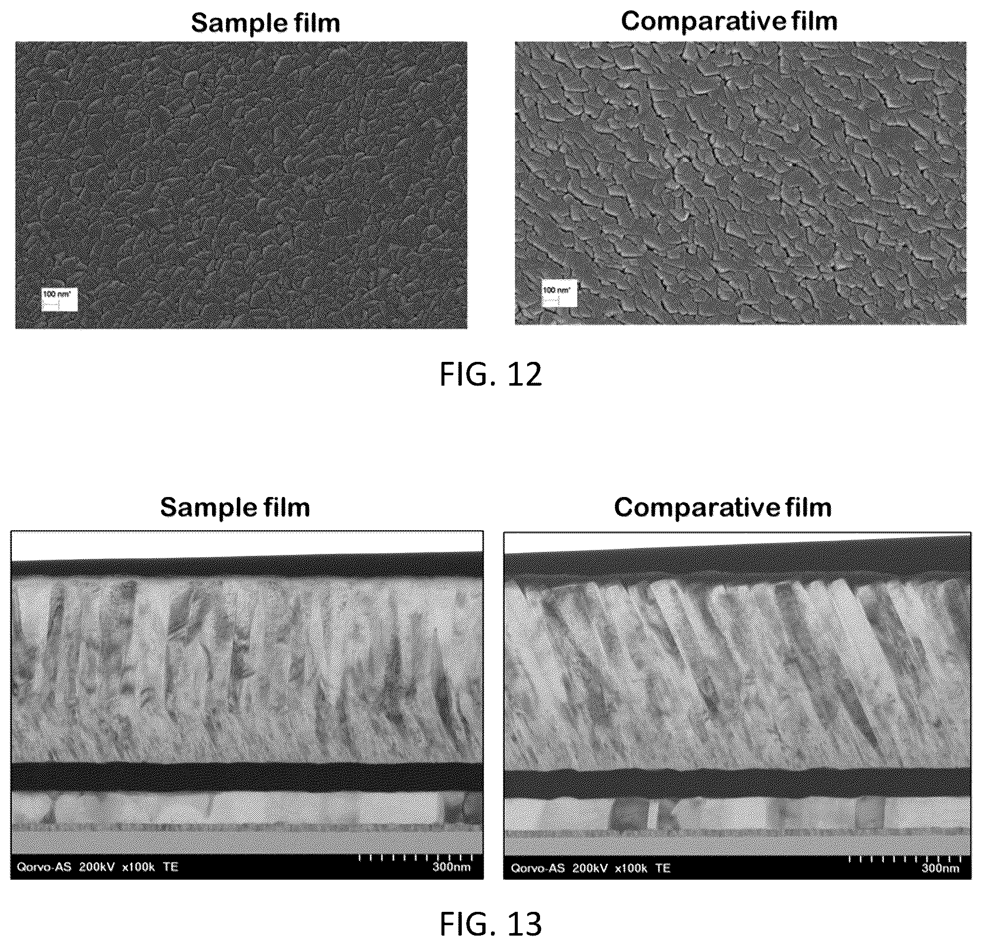 Patent US12365979 Figure 10 – Piezoelectric bulk layers with tilted c-axis orientation and methods for making the same