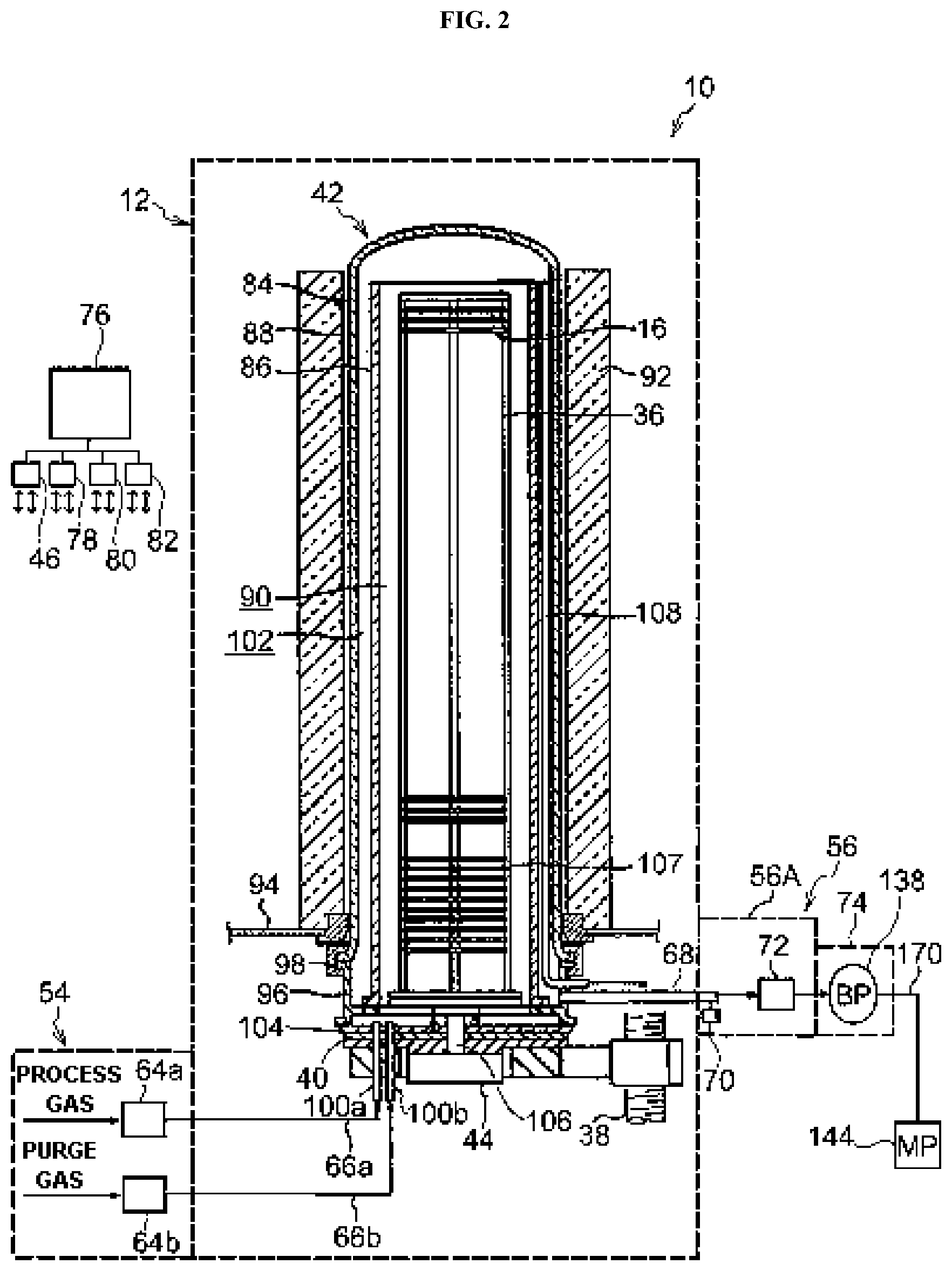 Patent US12365982 Figure 2 – Processing apparatus and exhaust system
