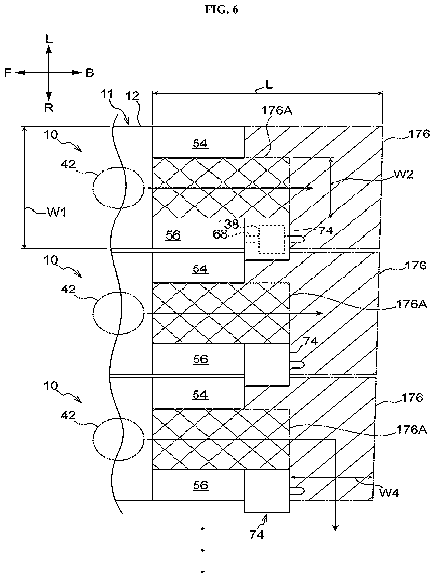 Patent US12365982 Figure 6 – Processing apparatus and exhaust system