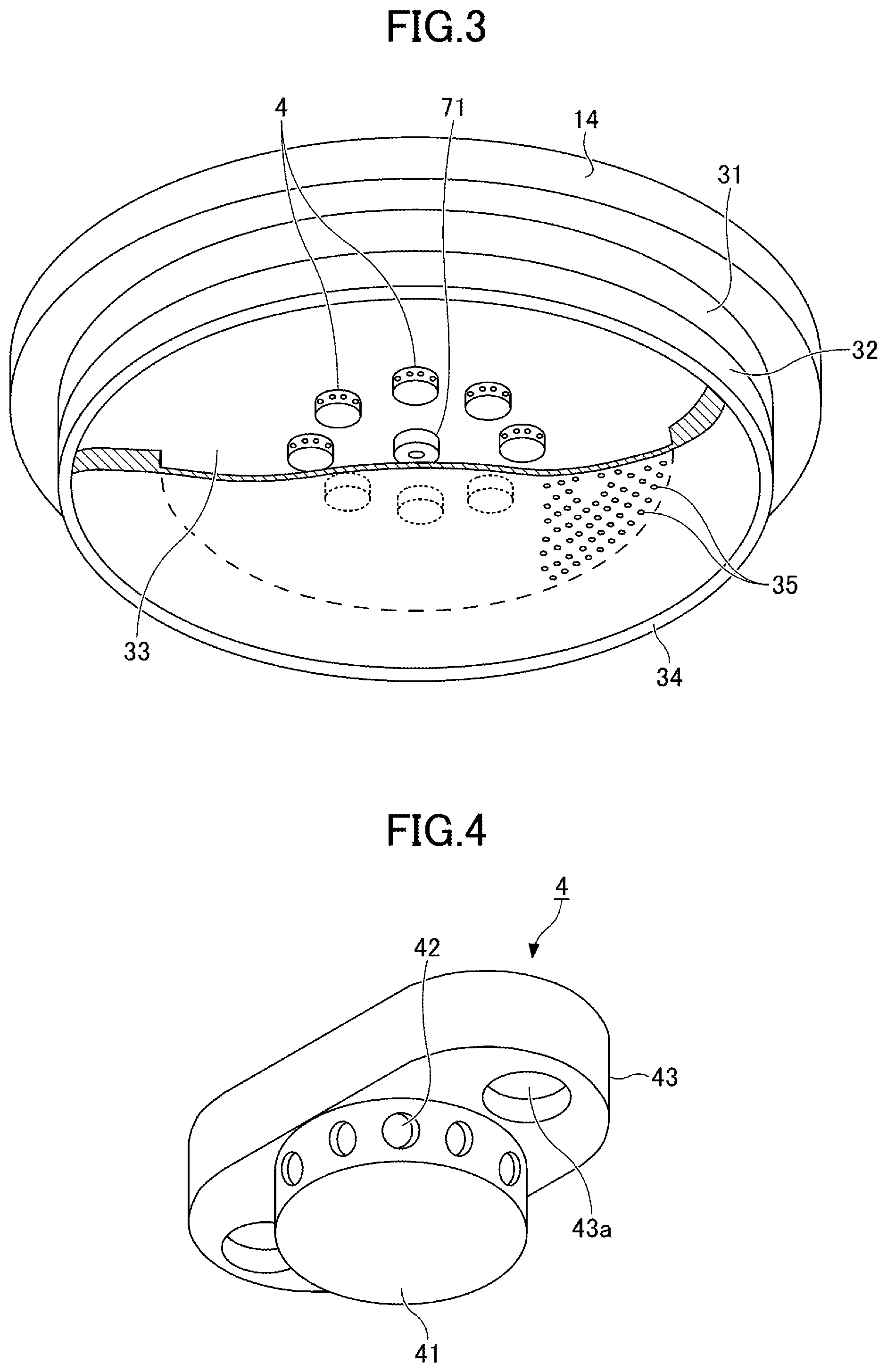 Patent US12365985 Figure 3 – Deposition apparatus with pressure sensor and shower head on same plane and deposition method