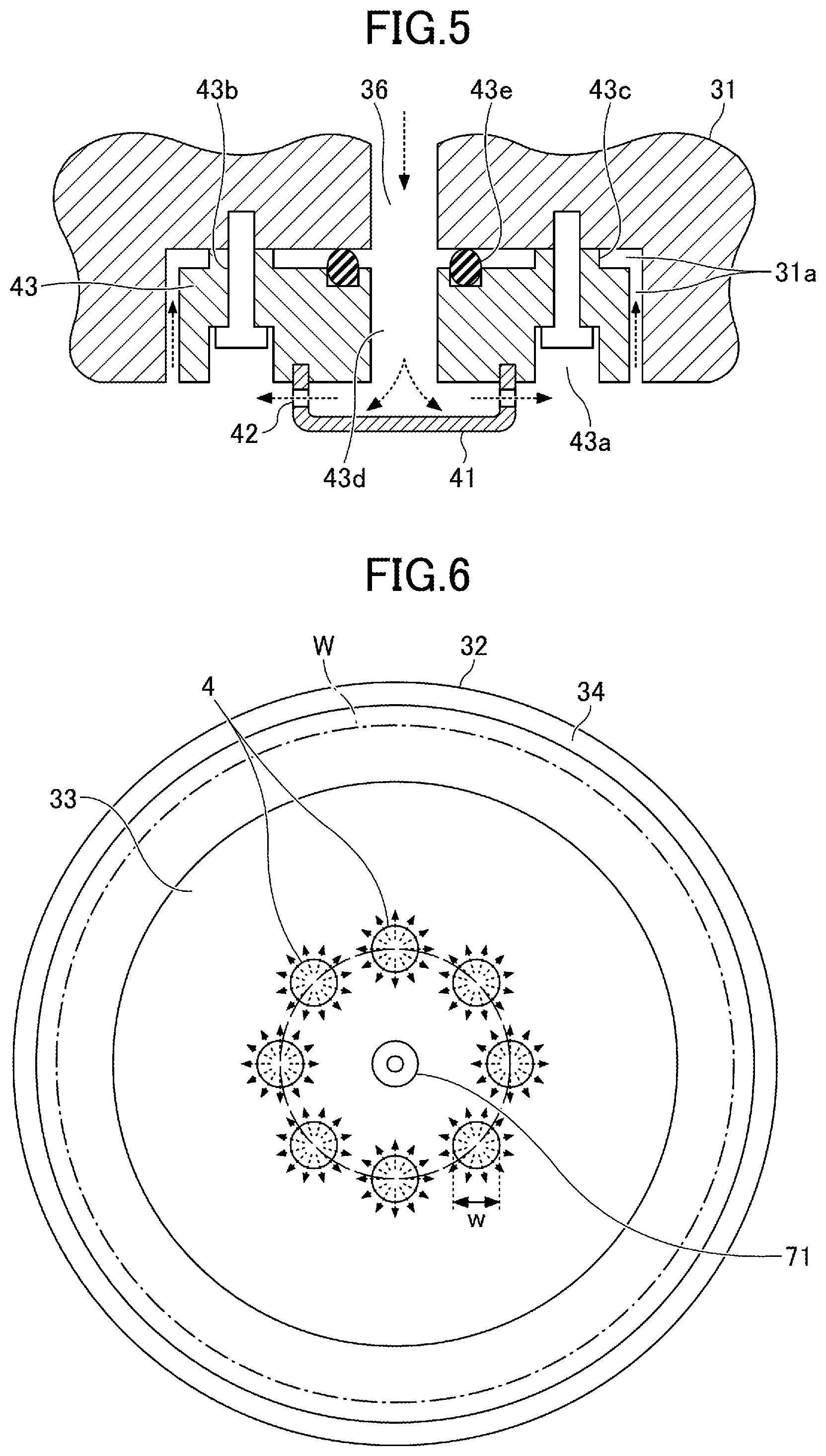 Patent US12365985 Figure 4 – Deposition apparatus with pressure sensor and shower head on same plane and deposition method
