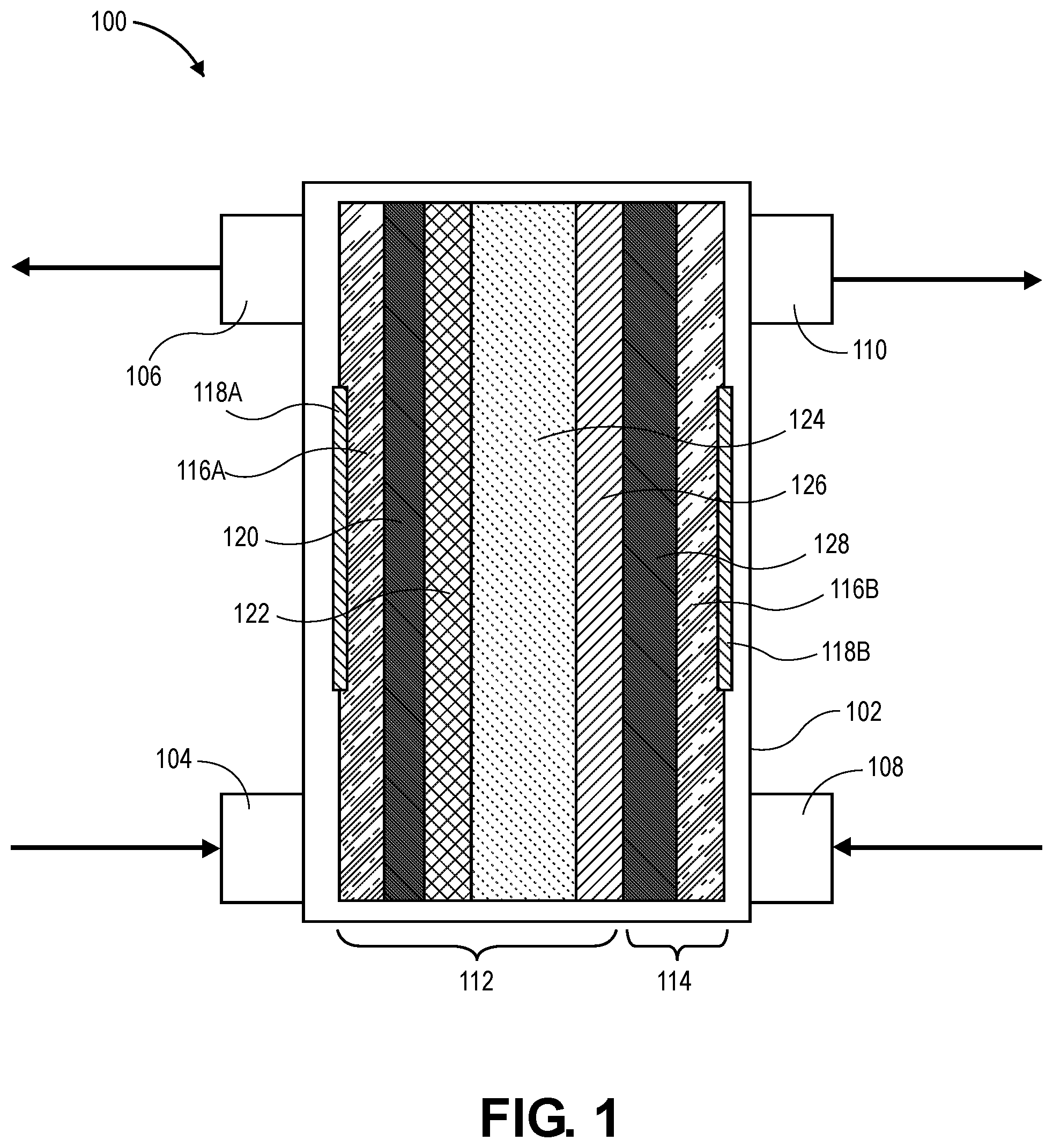 Patent US12365998 — Ion exchange membrane separated two electrode flow analyzer for continuous aqueous electrochemical heavy metal detection — Figure 1