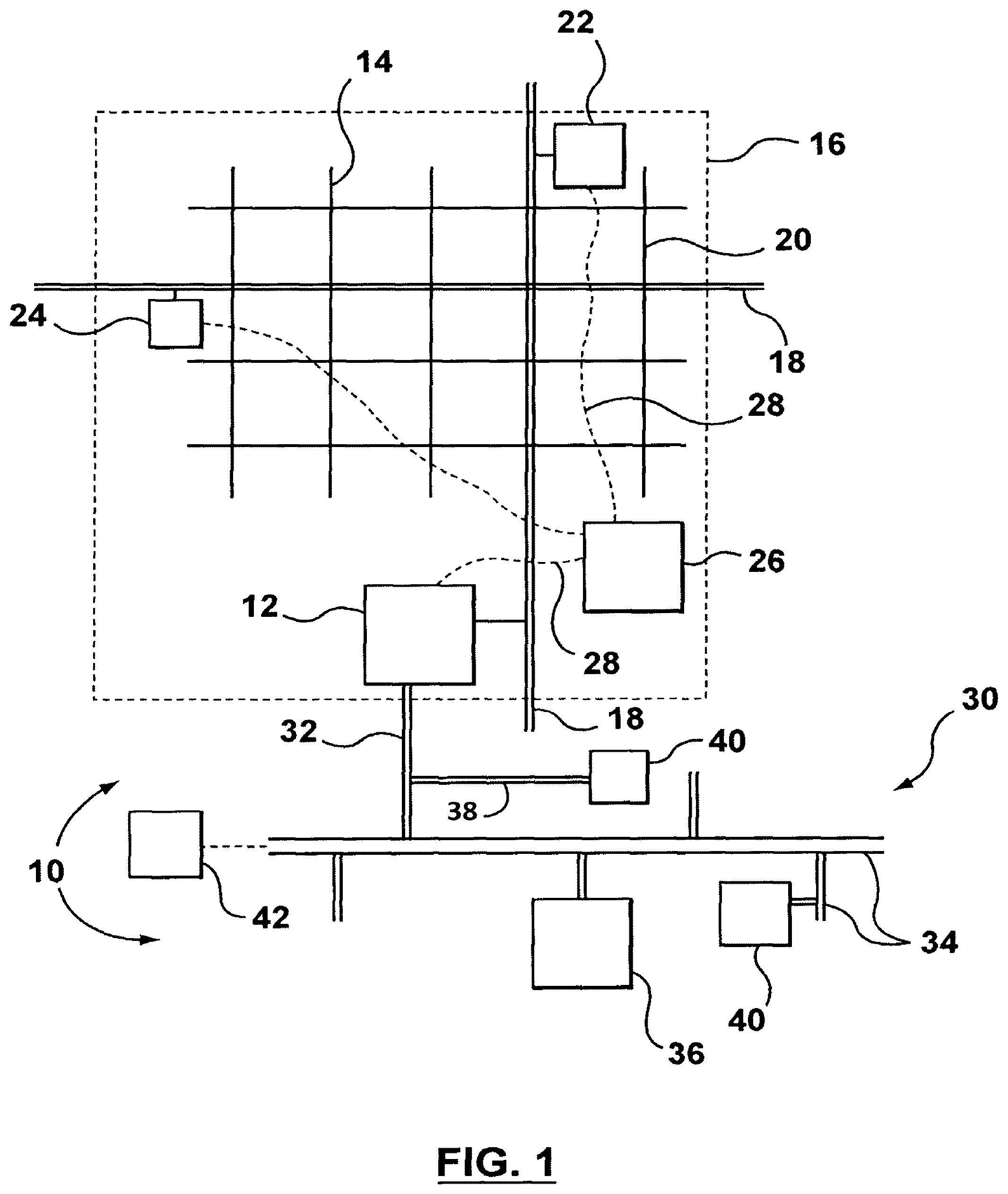 Patent US12365999 Figure 1 – Electrolyser and energy system