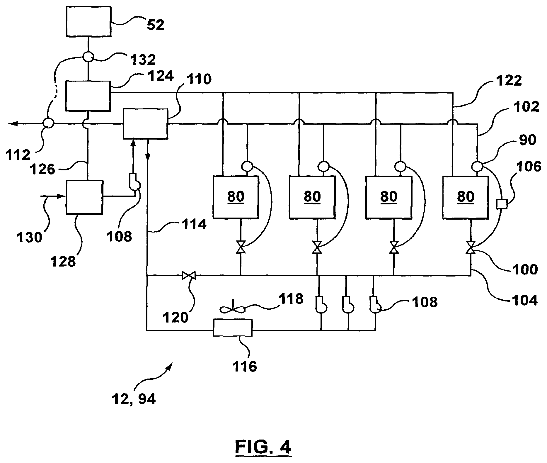 Patent US12365999 Figure 4 – Electrolyser and energy system