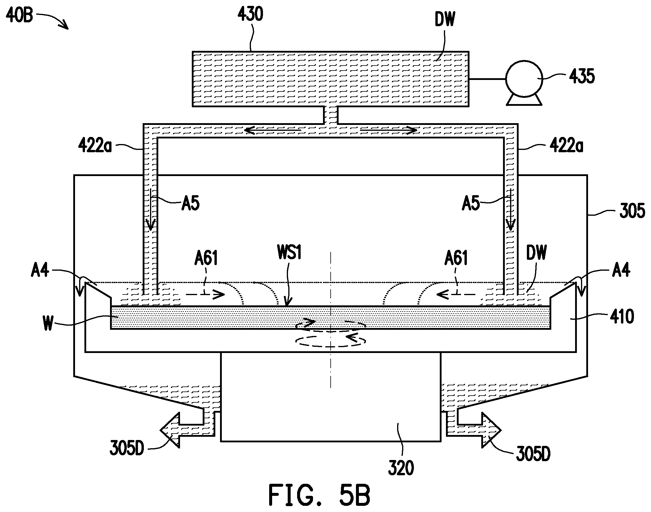 Patent US12366004 Figure 8 – Apparatus and method for wafer pre-wetting