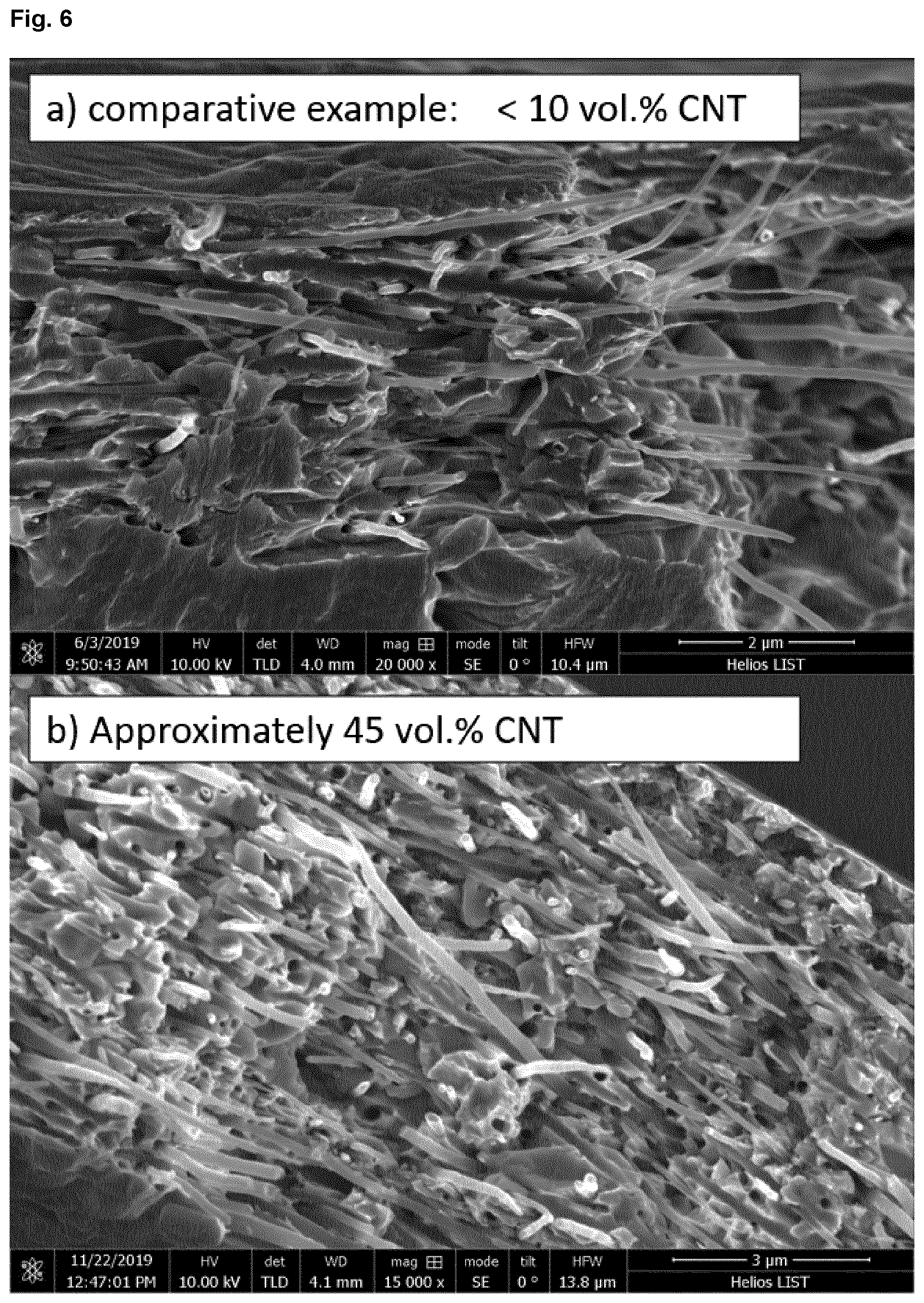 Patent US12366005 Figure 5 – Highly compact metal-CNT composites and manufacture thereof