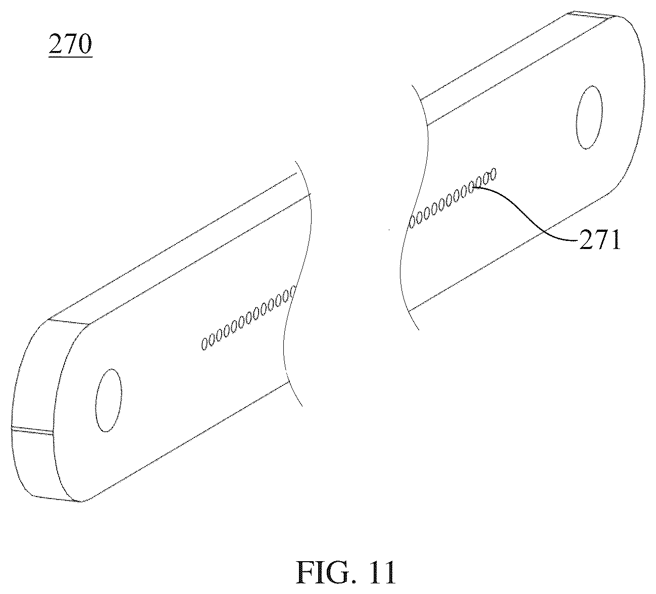 Patent US12366016 Figure 11 – Systems, devices and method for three-dimensional surface weaving