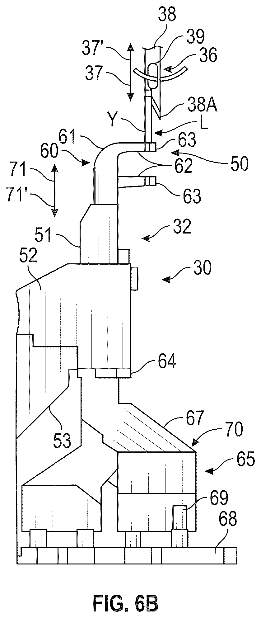 Patent US12366021 Figure 7 – Tufting machine and method of tufting
