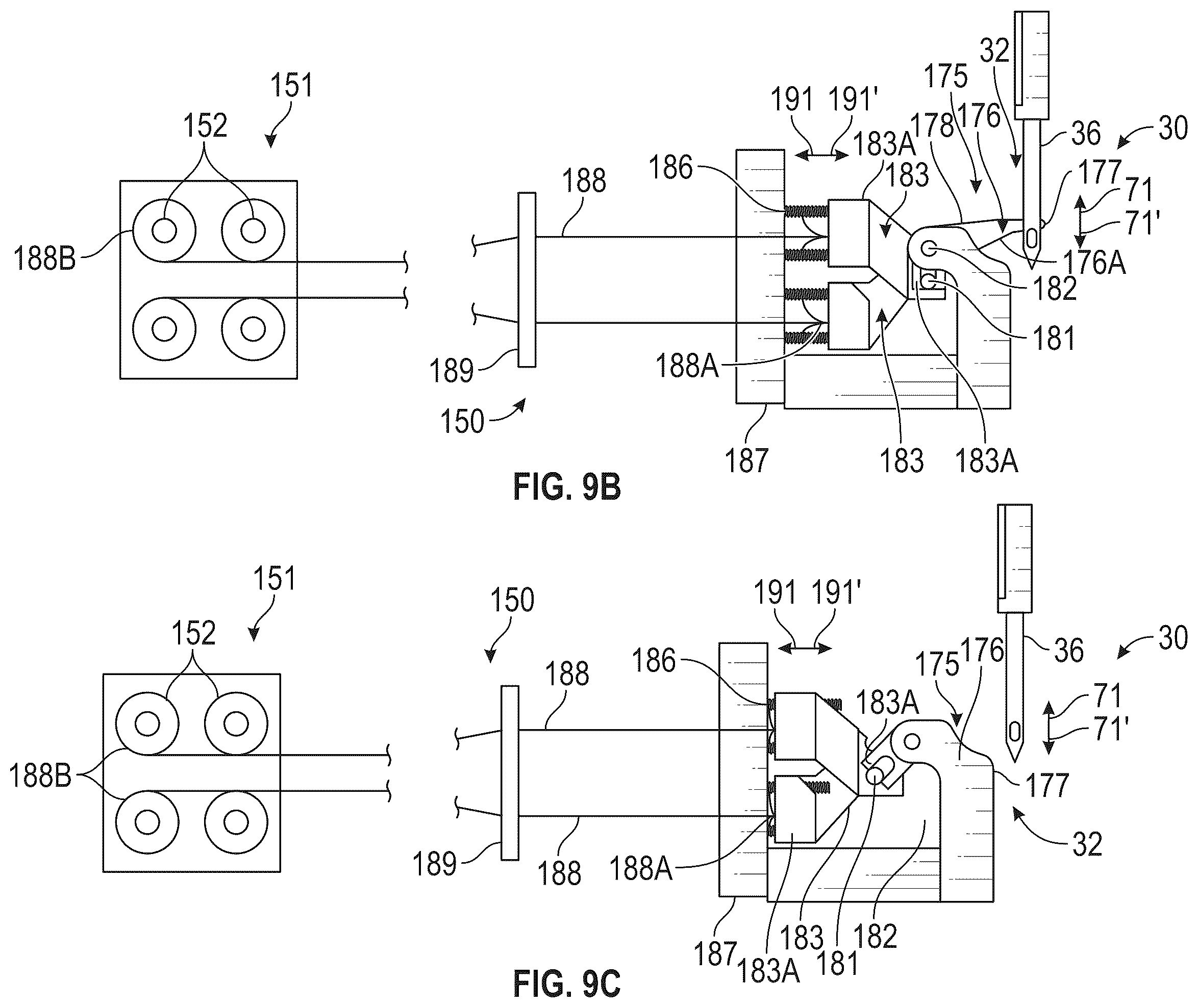 Patent US12366021 Figure 14 – Tufting machine and method of tufting