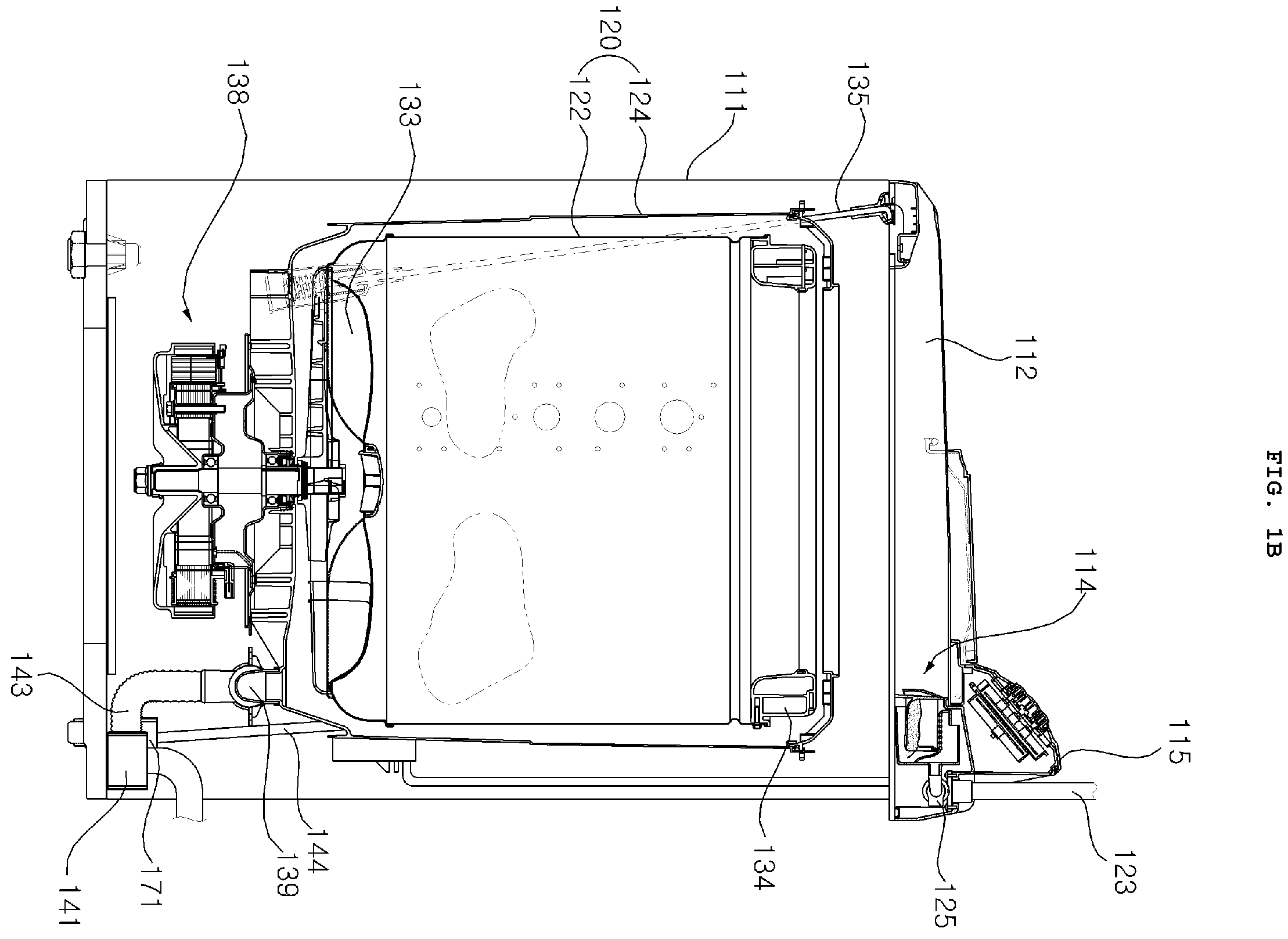 Patent US12366024 Figure 2 – Laundry treatment machine and laundry treatment system including the same