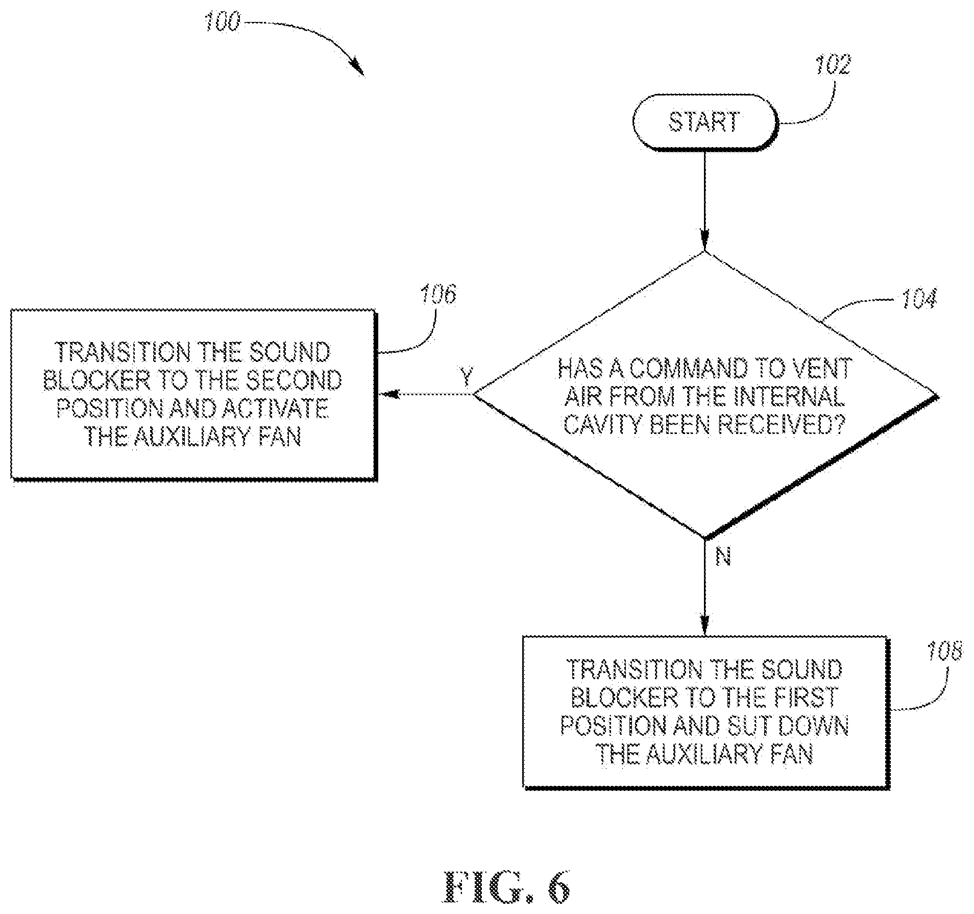 Patent US12366030 Figure 6 – Laundry machine