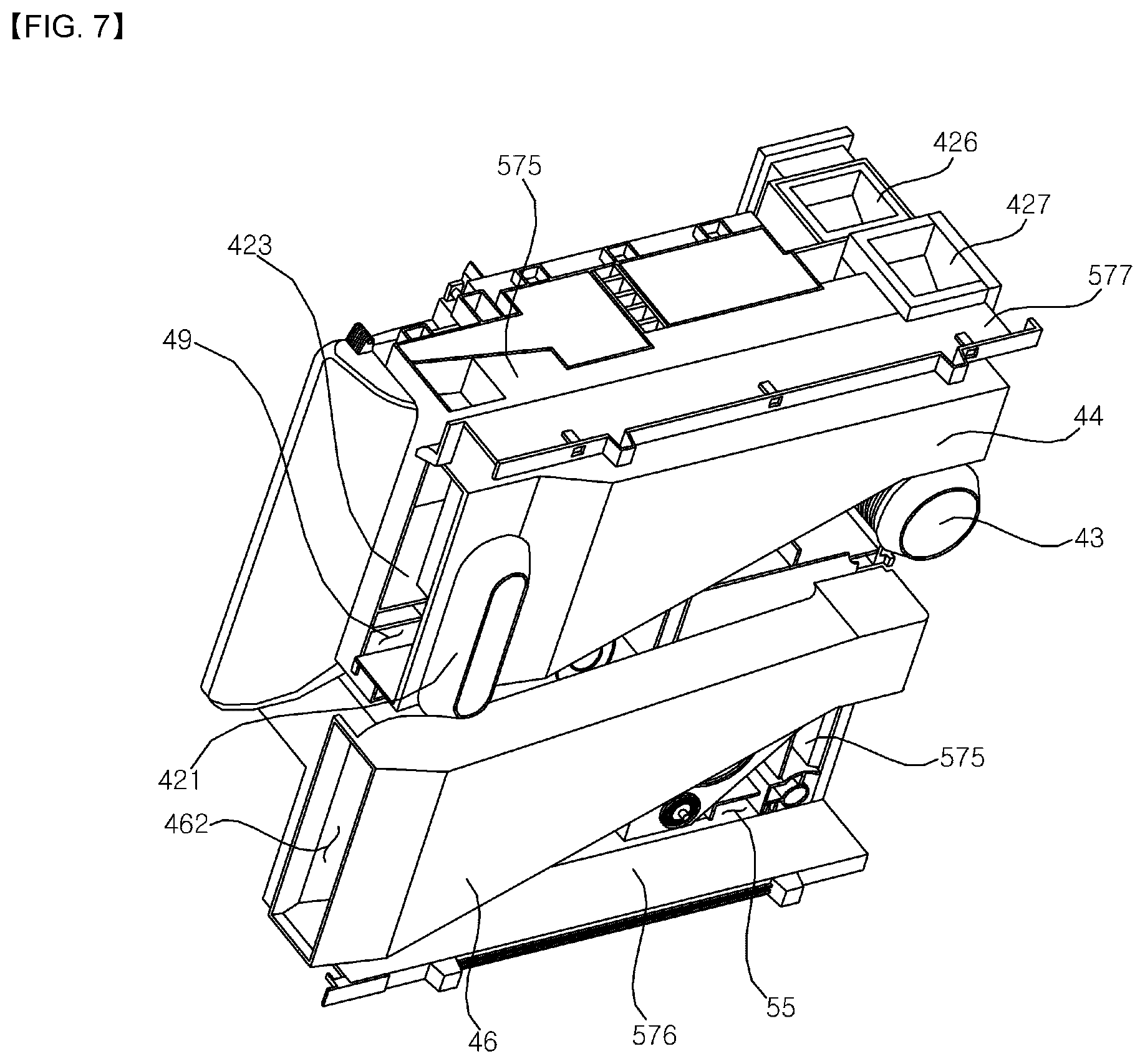 Patent US12366031 Figure 7 – Laundry treating apparatus
