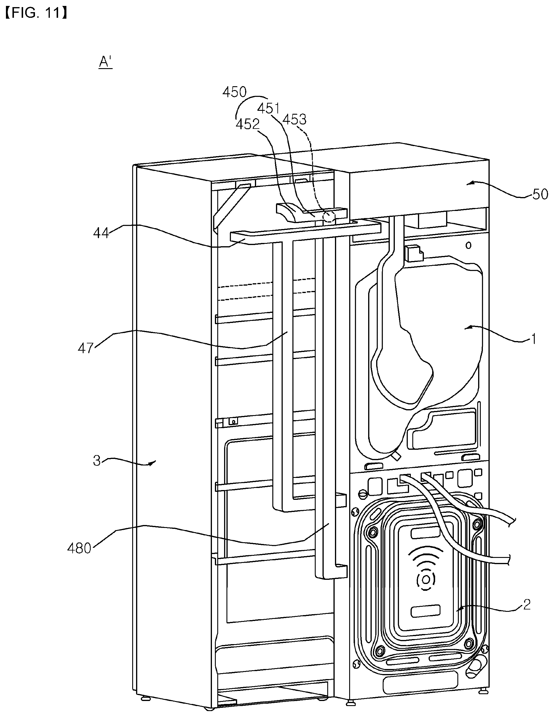 Patent US12366031 Figure 11 – Laundry treating apparatus