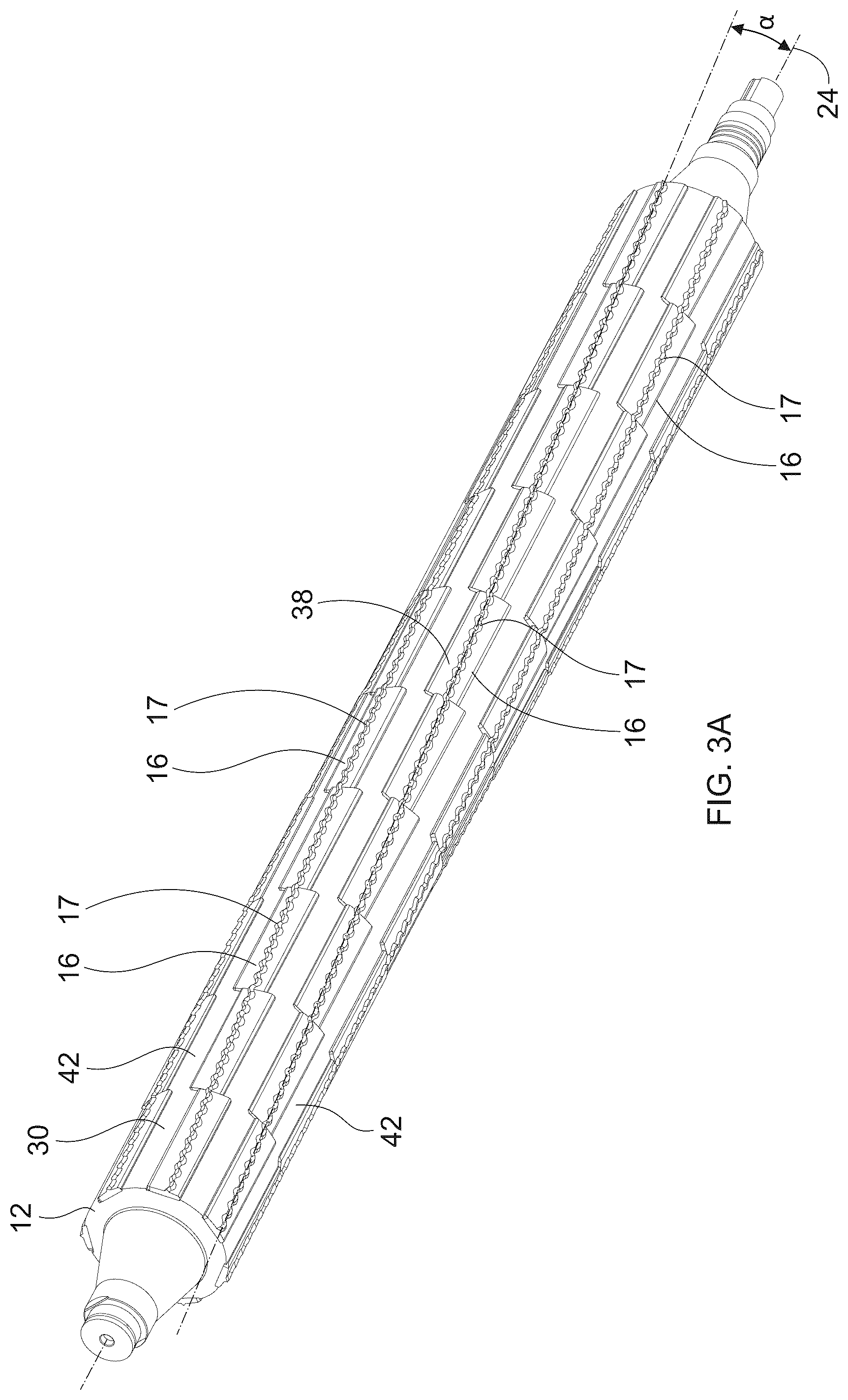 Patent US12366038 Figure 4 – Sanitary tissue product with a shaped line of weakness