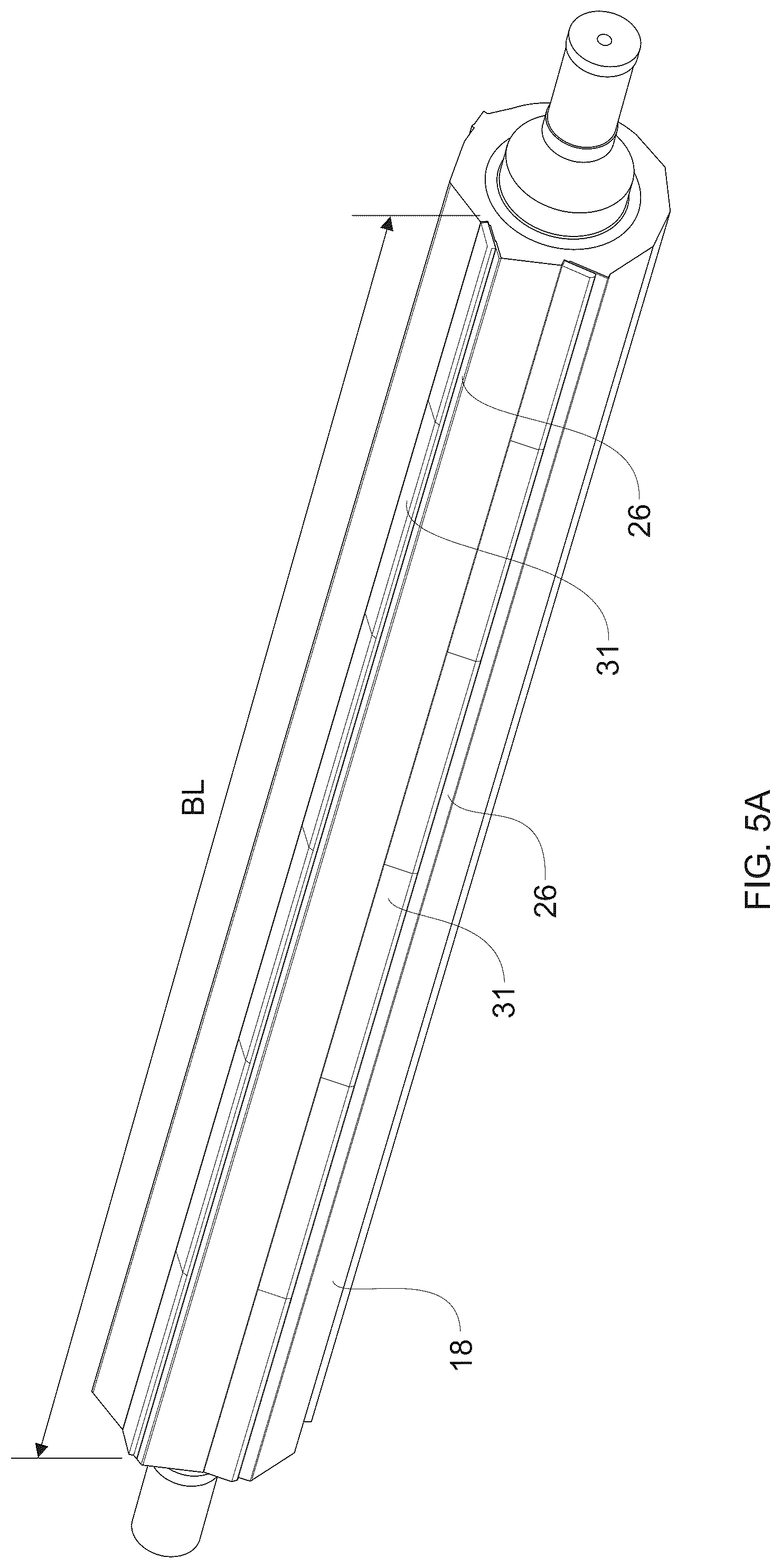 Patent US12366038 Figure 8 – Sanitary tissue product with a shaped line of weakness