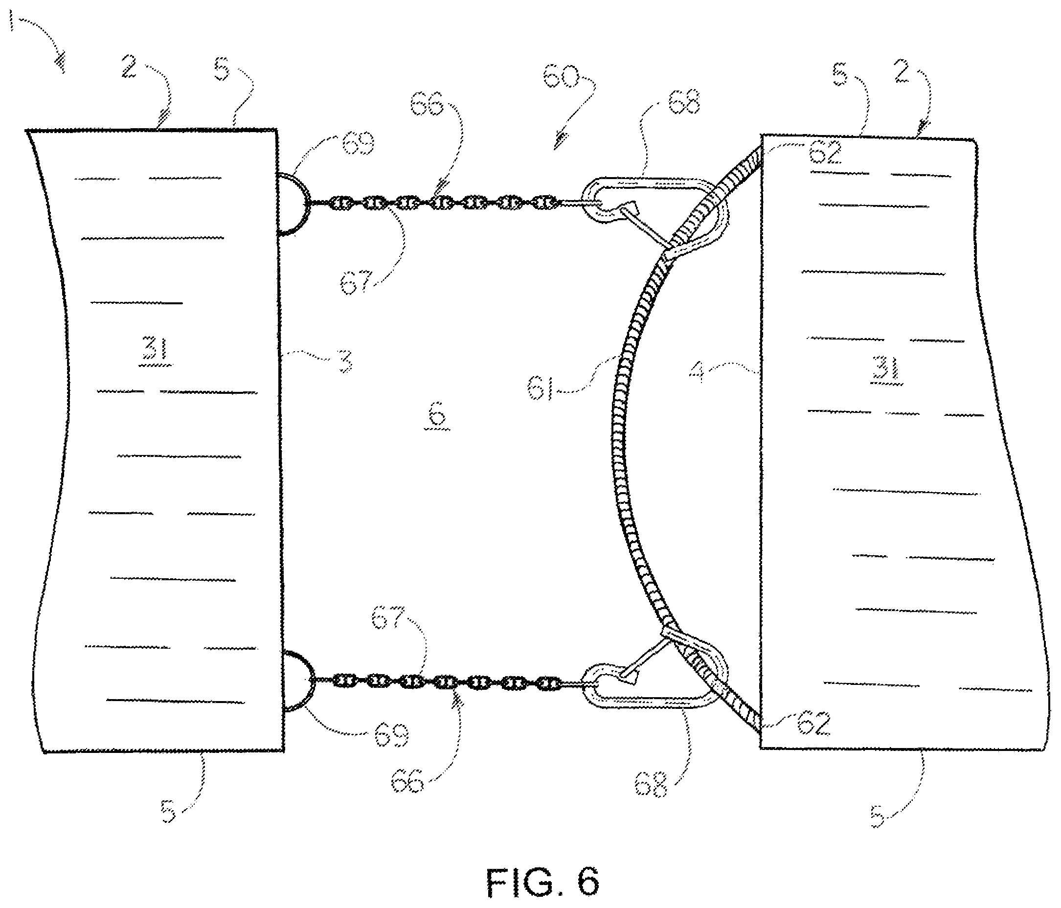 Patent US12366041 Figure 5 – Temporary roadway assemblies and methods