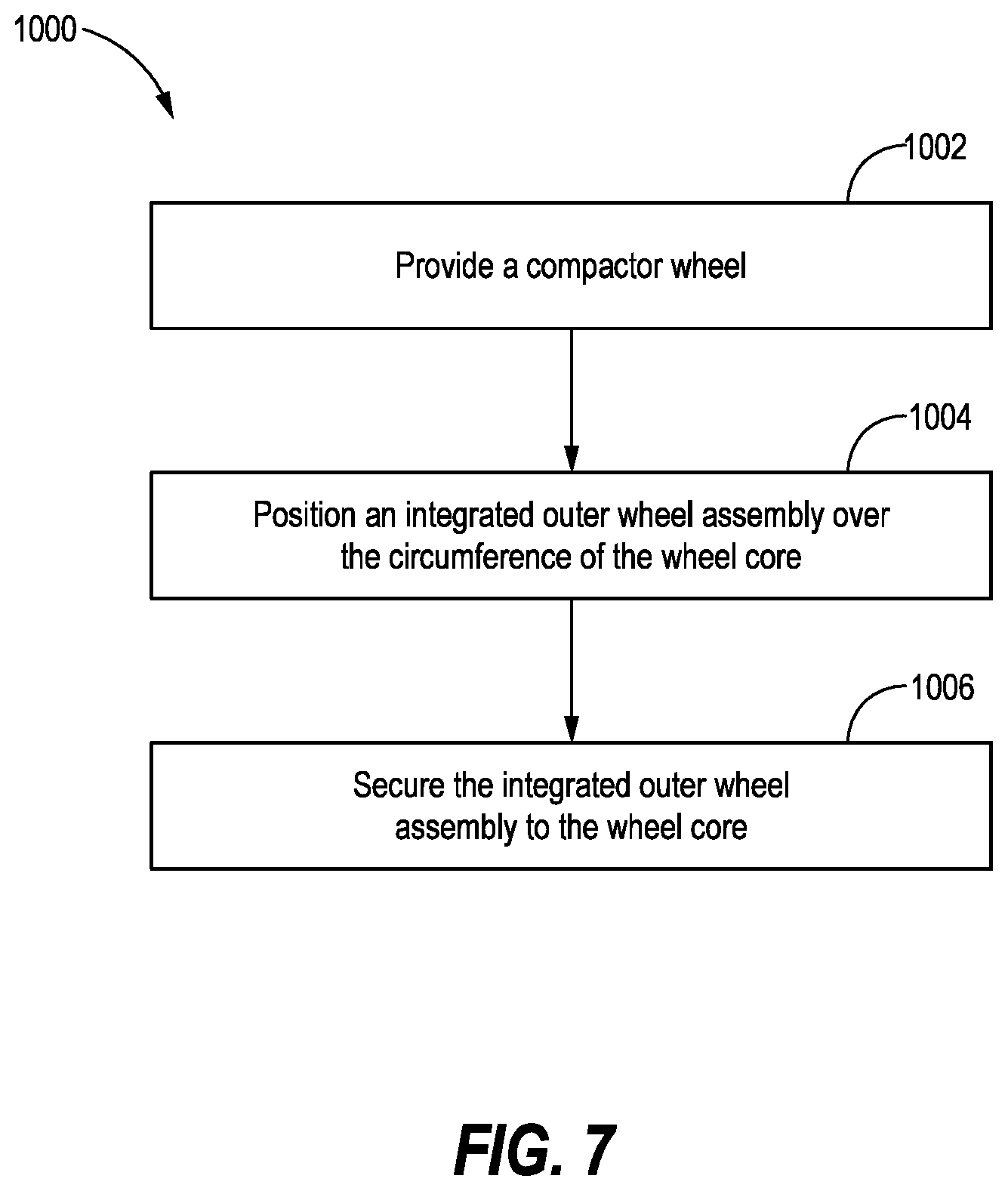 Patent US12366045 Figure 6 – Integrated outer wheel assembly