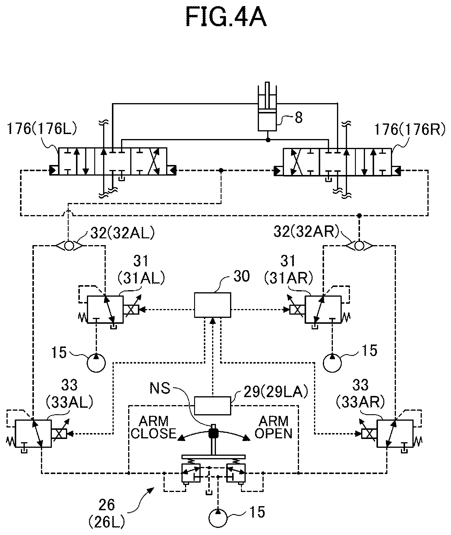 Patent US12366048 Figure 4 – Shovel and construction system