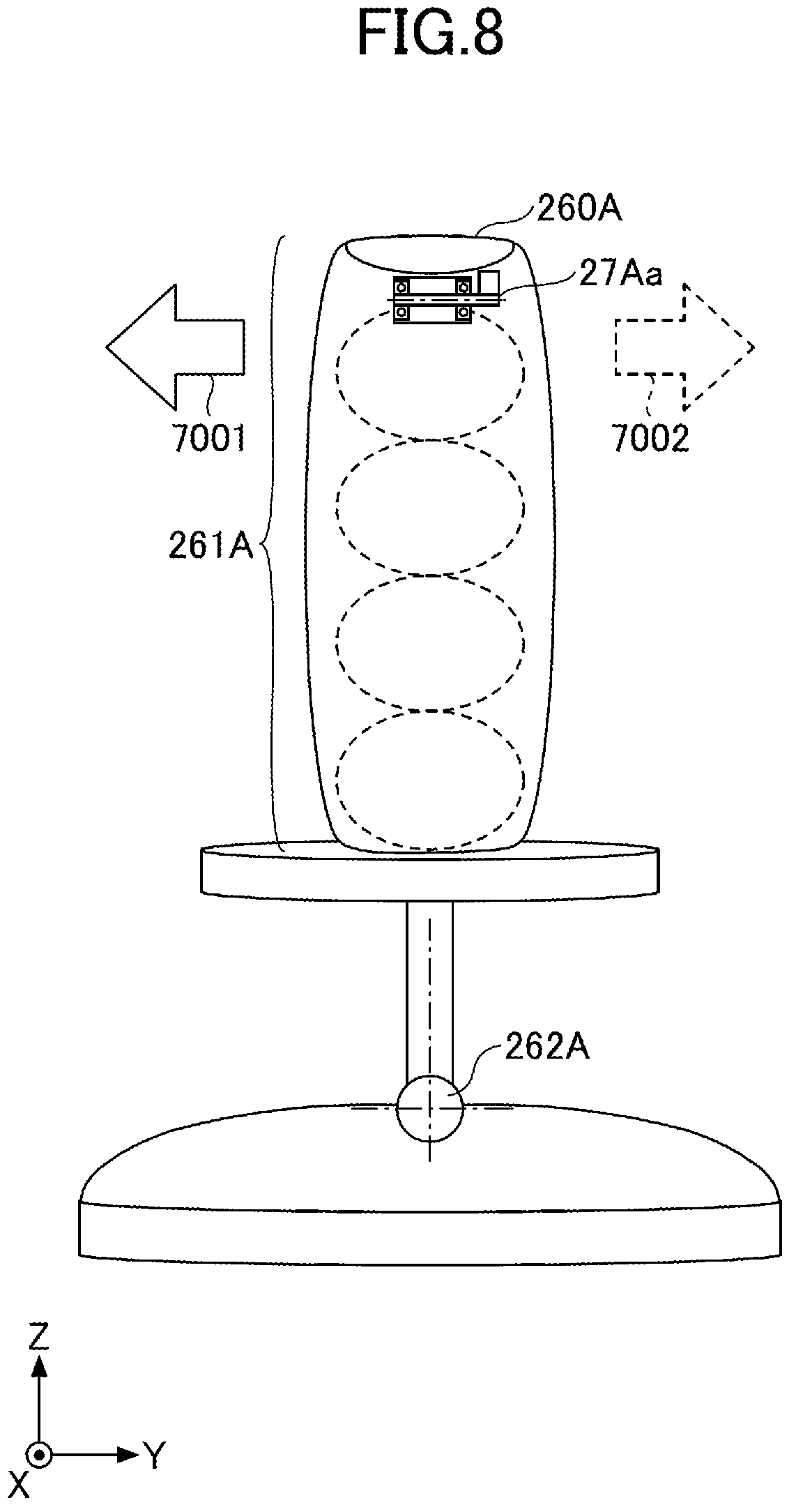 Patent US12366050 Figure 8 – Operation unit for construction machine, and construction machine