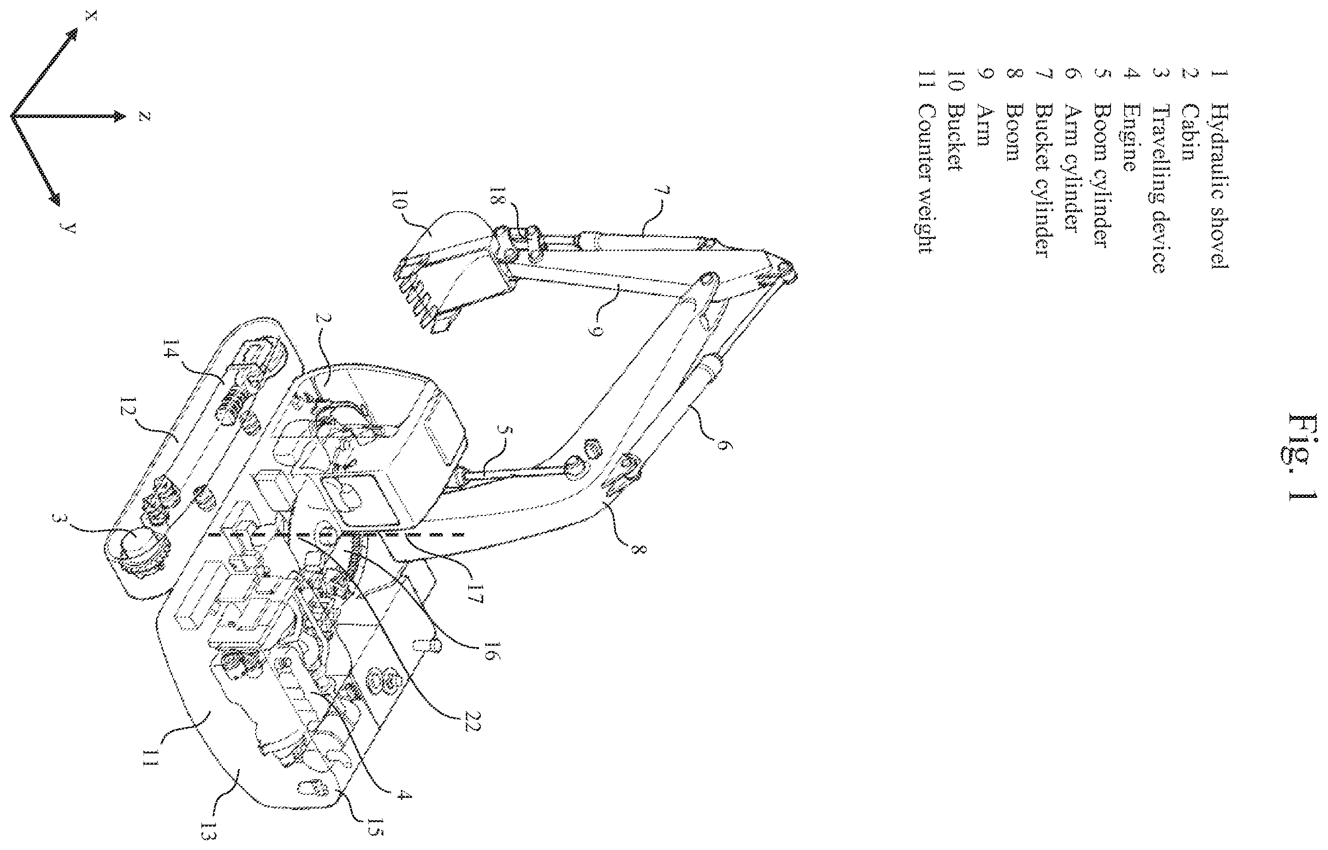 Patent US12366055 Figure 1 – Information presentation device