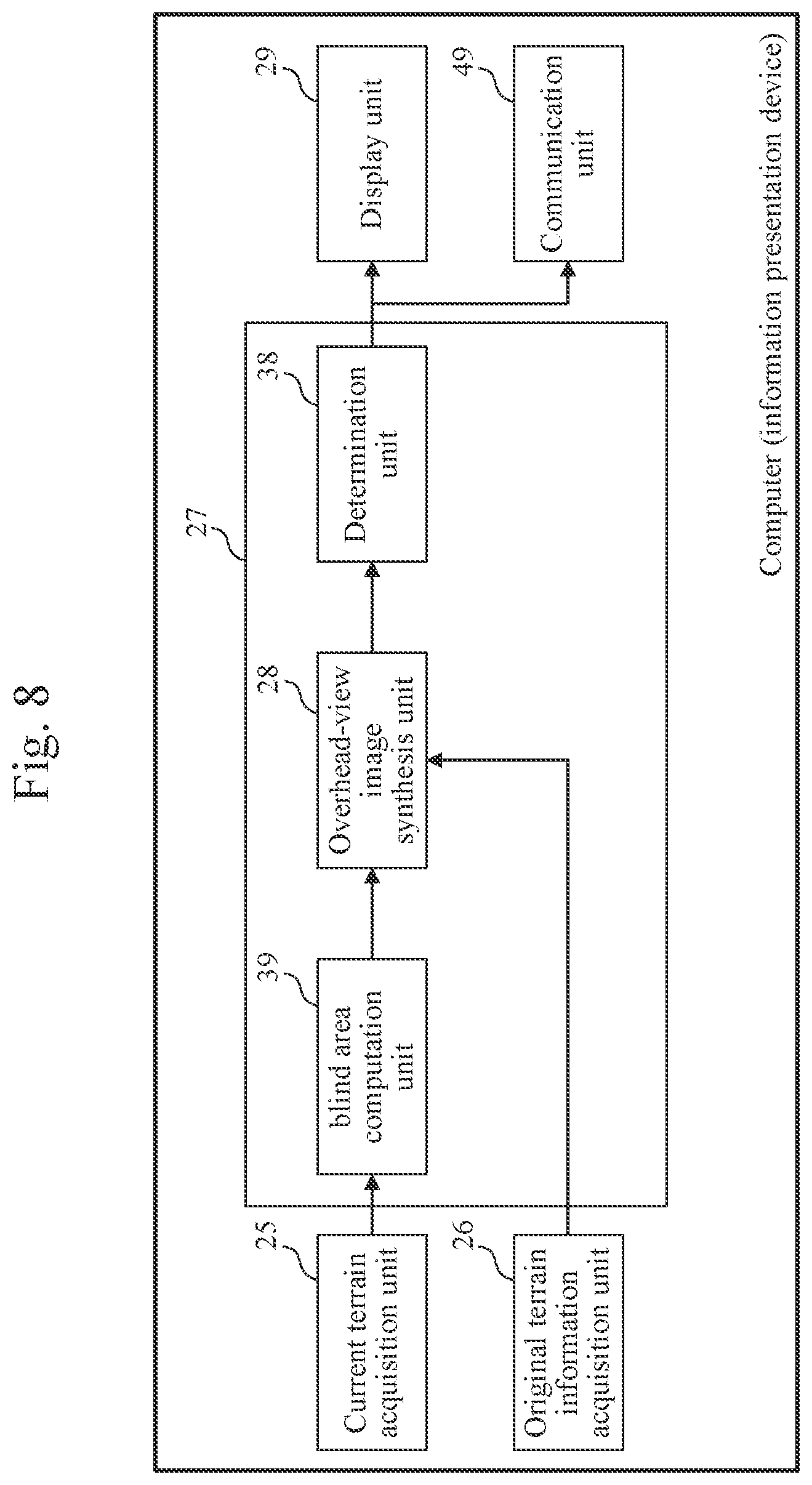 Patent US12366055 Figure 7 – Information presentation device