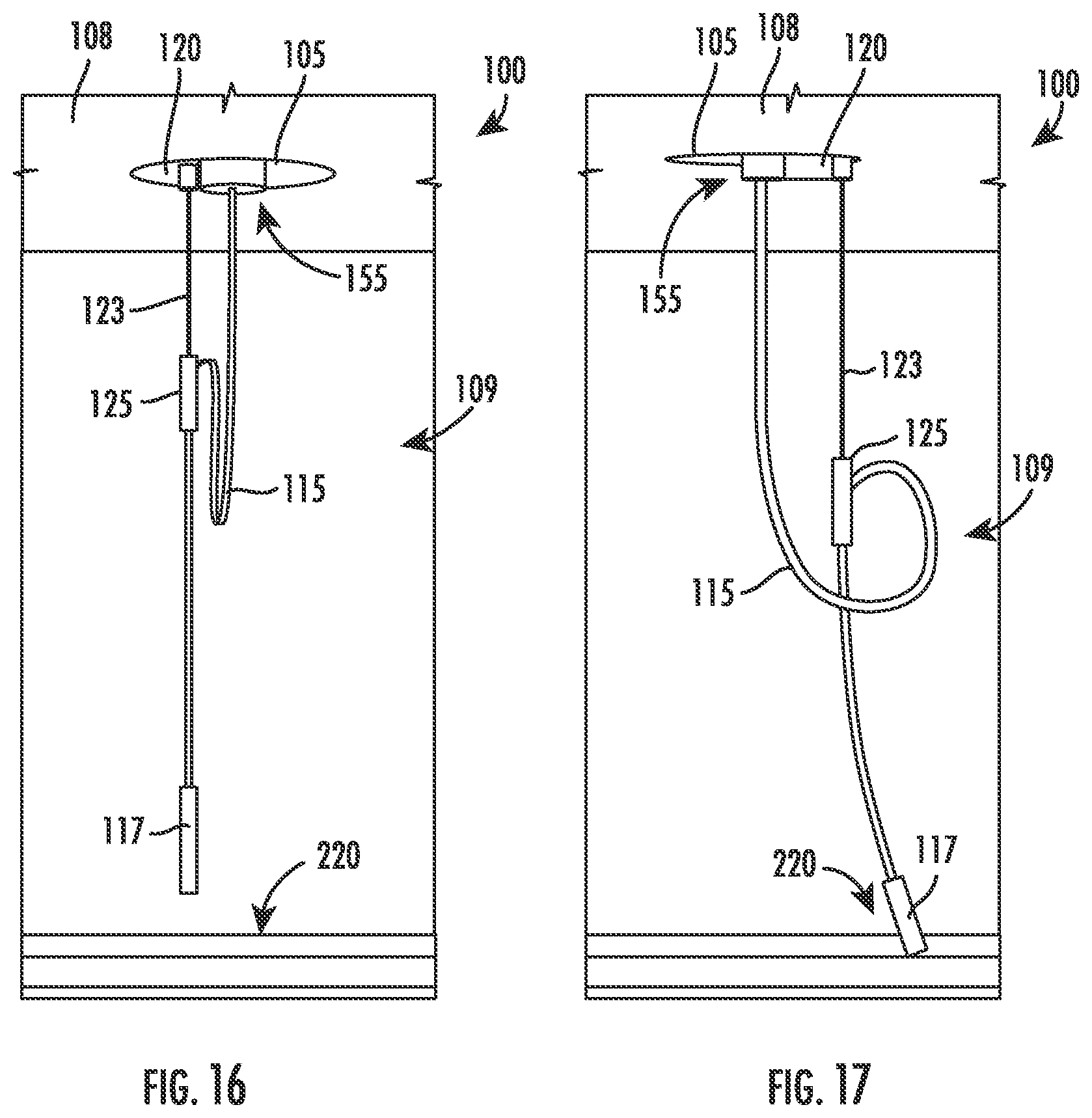 Patent US12366057 Figure 16 – Ceiling mounted kitchen faucet