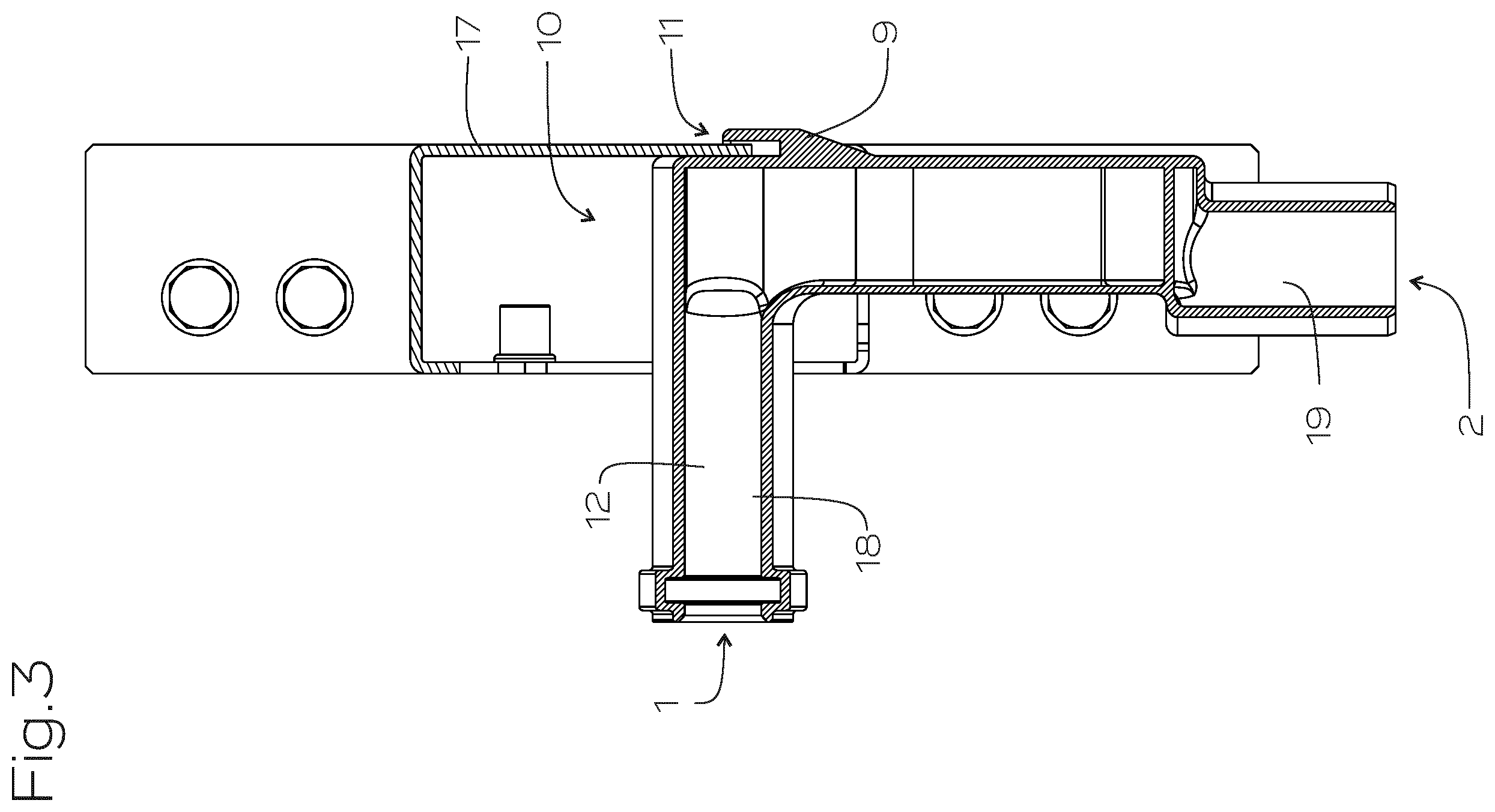 Patent US12366060 Figure 2 – Drain device