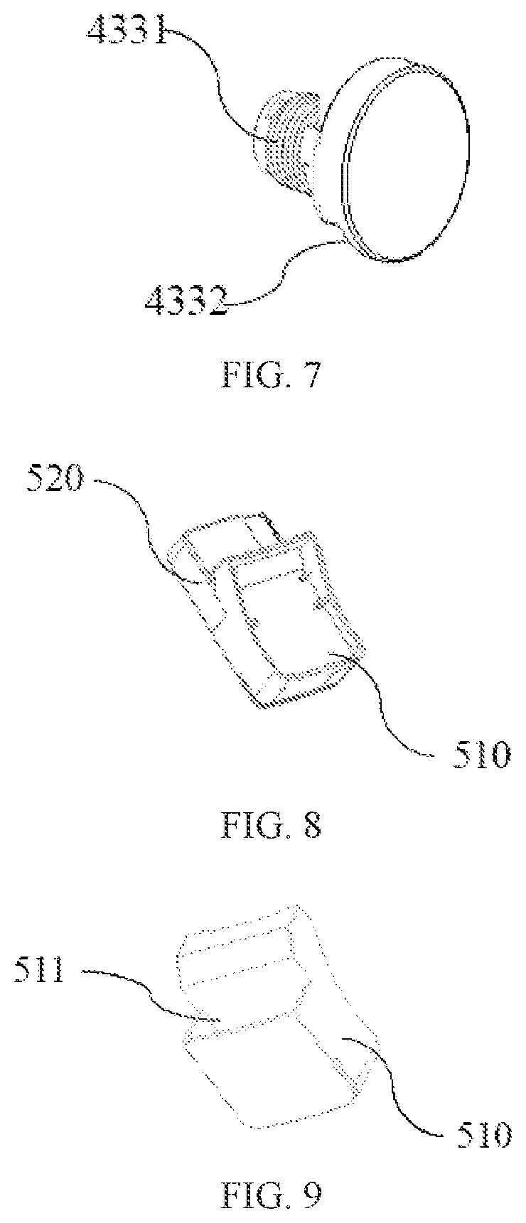 Patent US12366062 Figure 7 – Modularized induction flushing device for urinal and induction urinal