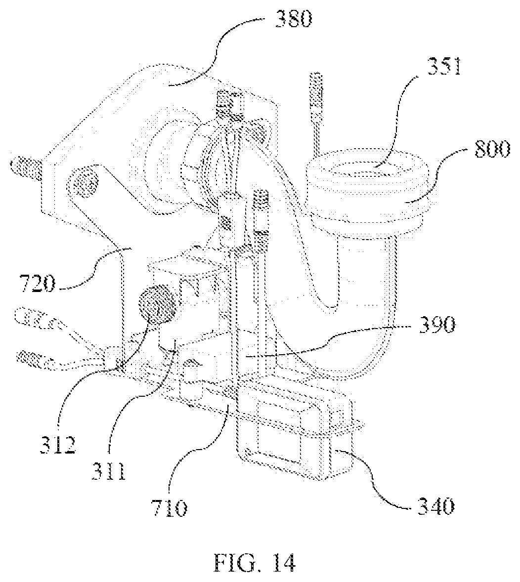 Patent US12366062 Figure 10 – Modularized induction flushing device for urinal and induction urinal