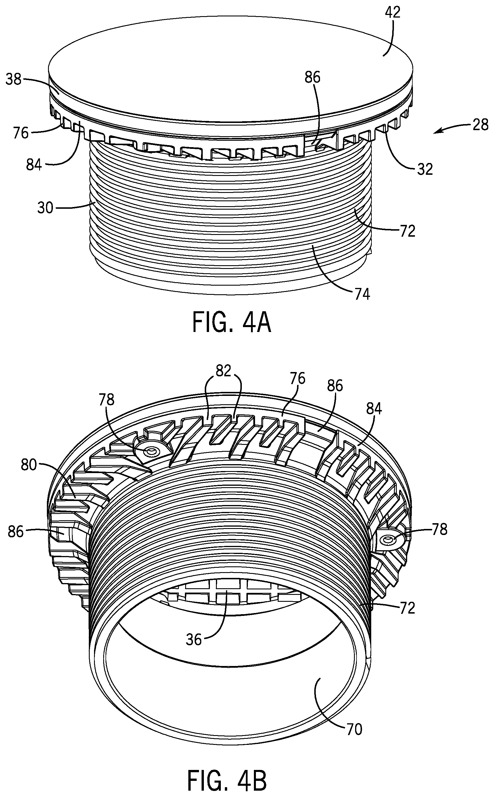 Patent US12366063 Figure 4 – Cover assembly and methods