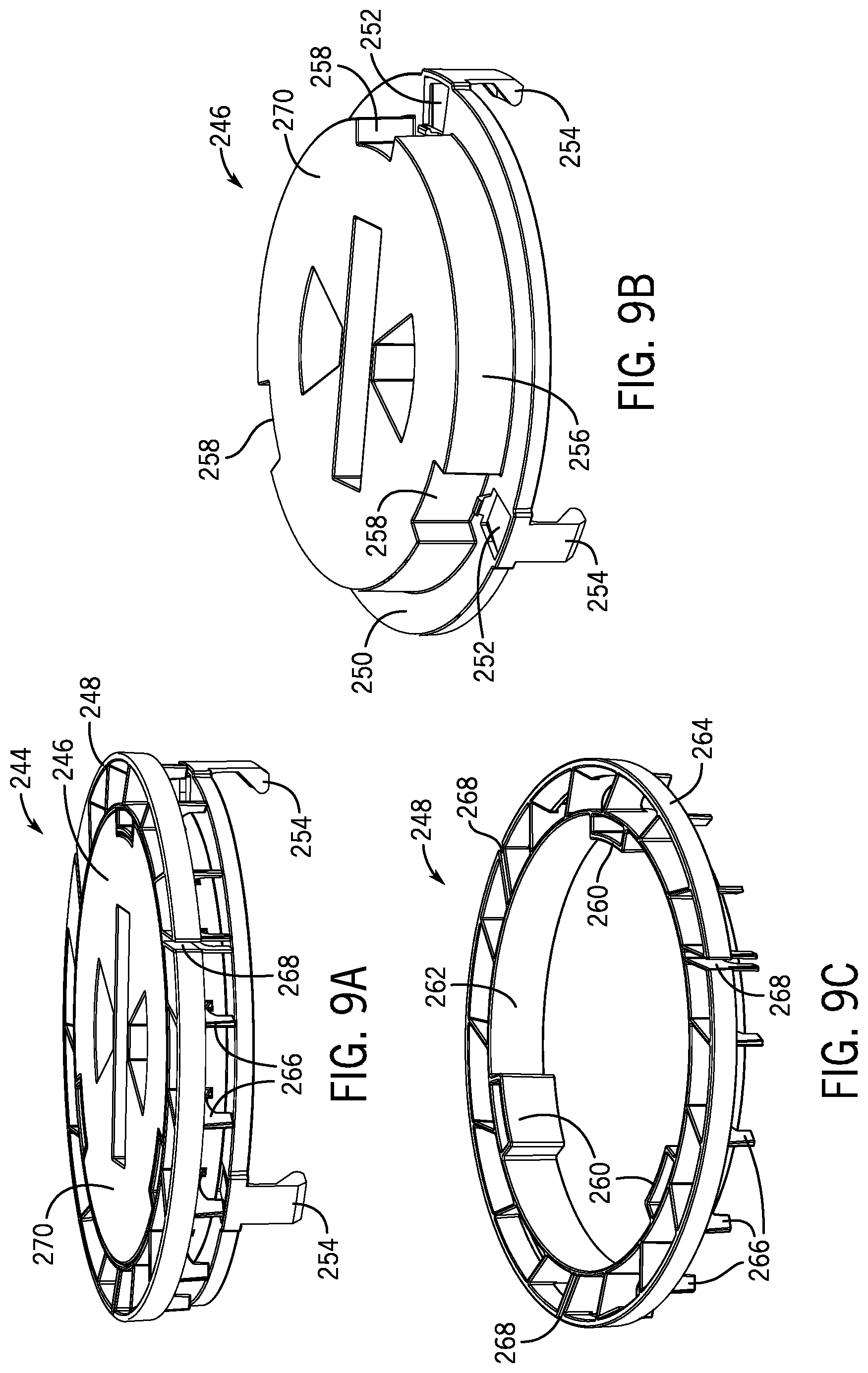 Patent US12366063 Figure 9 – Cover assembly and methods