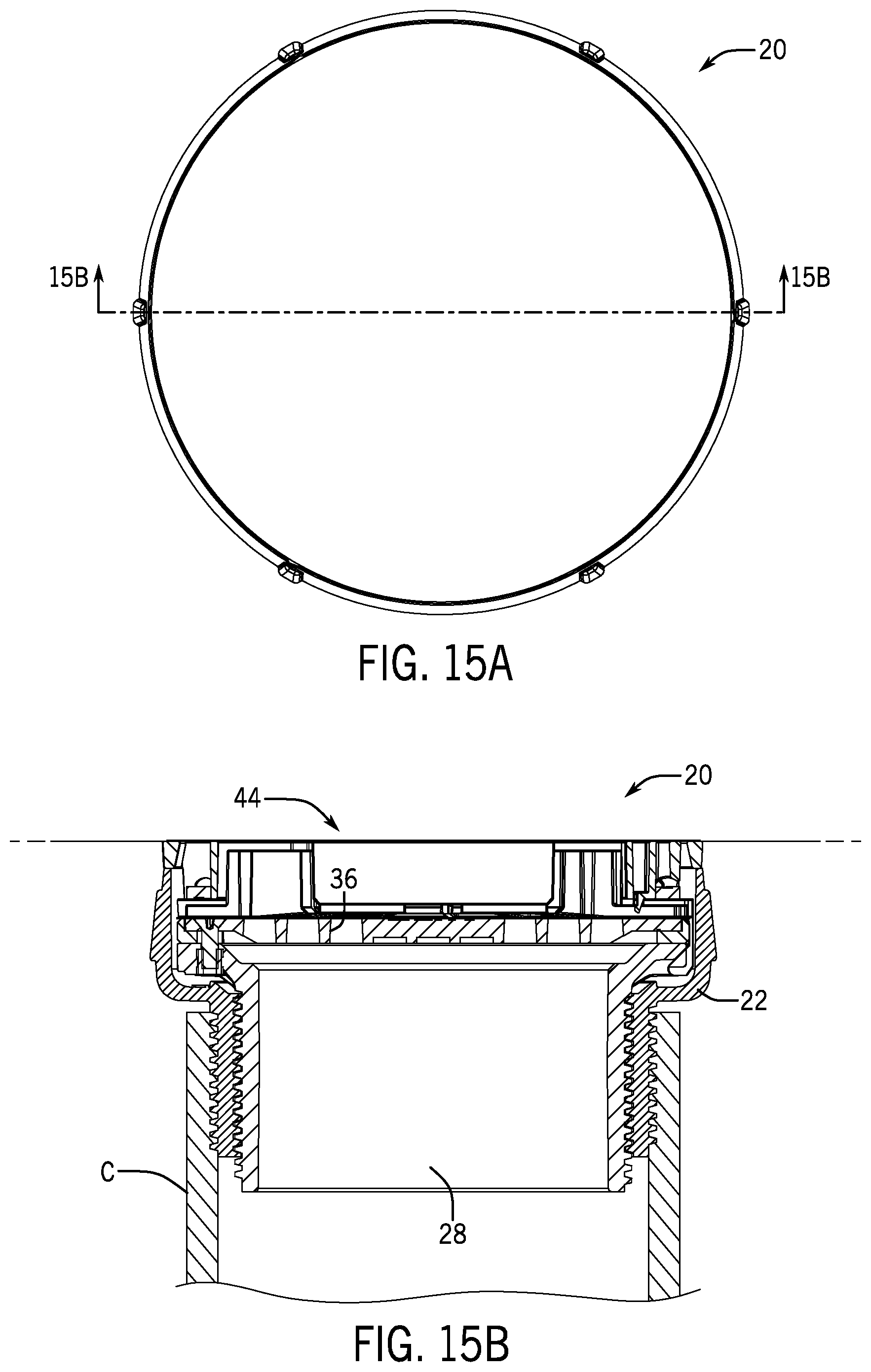 Patent US12366063 Figure 15 – Cover assembly and methods