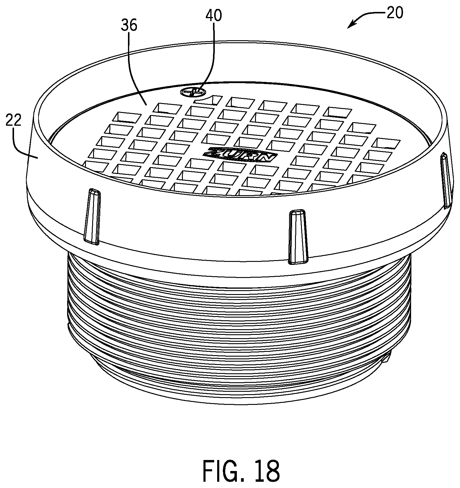 Patent US12366063 Figure 17 – Cover assembly and methods