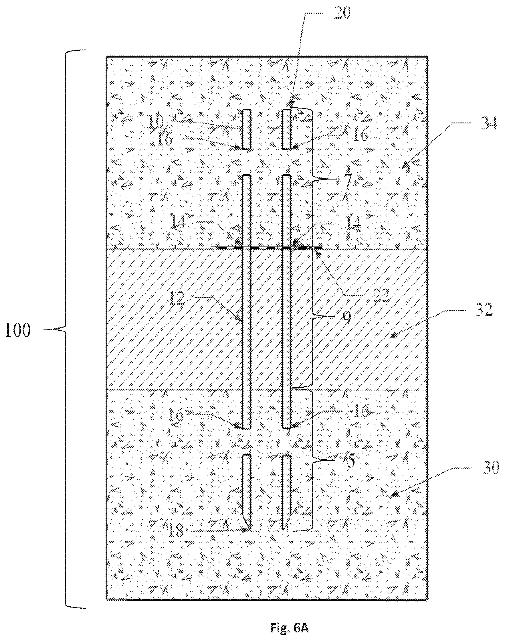 Patent US12366064 Figure 6 – Tie shear connector for wall panel construction and method thereof