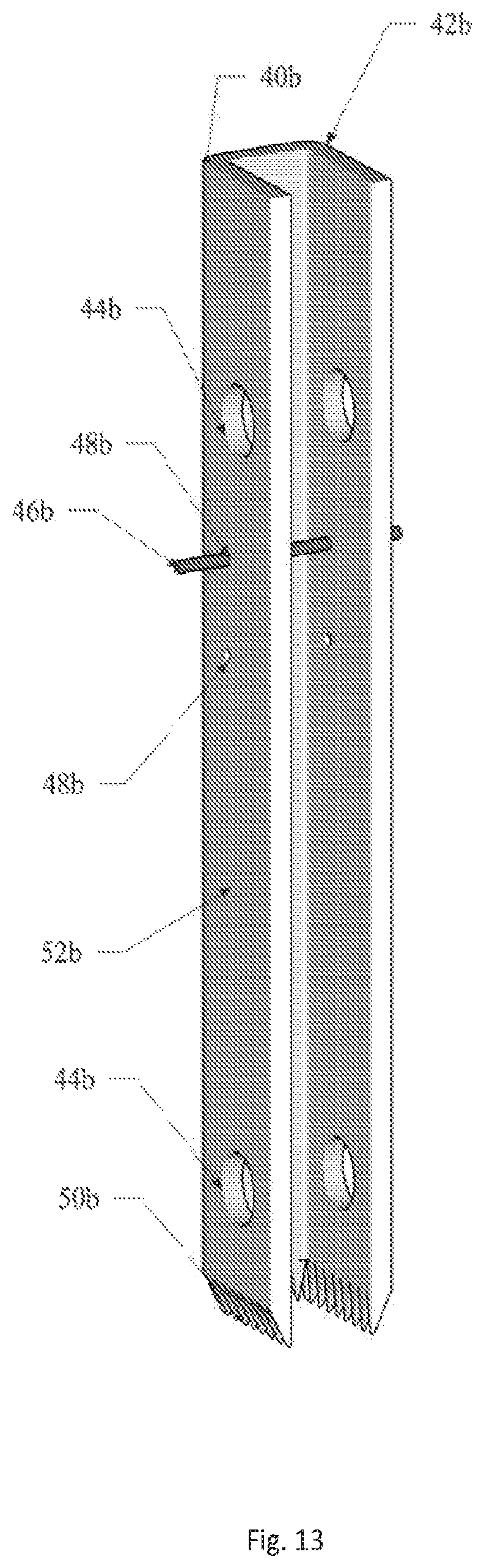 Patent US12366064 Figure 14 – Tie shear connector for wall panel construction and method thereof