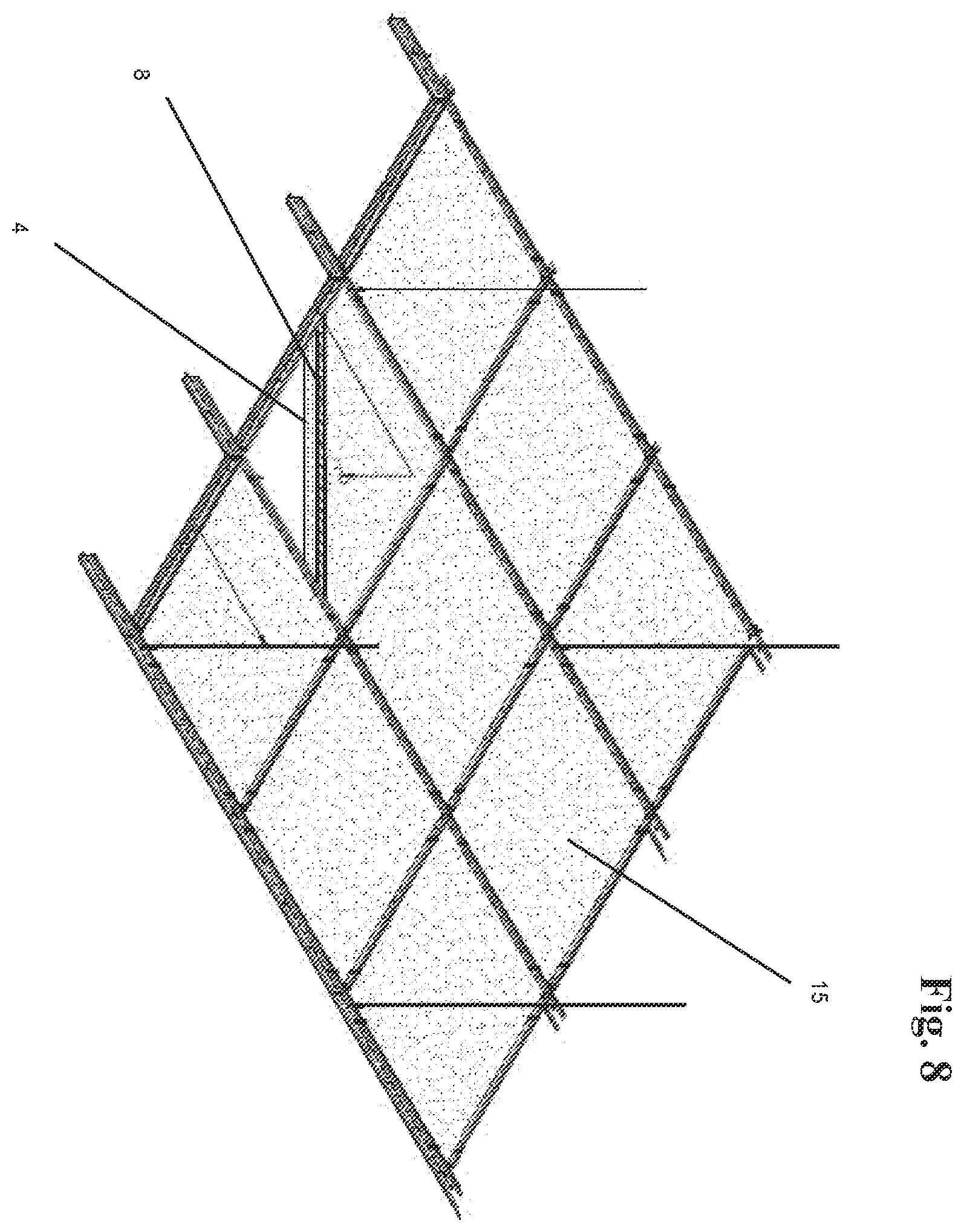 Patent US12366066 Figure 8 – Radio frequency and acoustic mitigating ceiling tile system