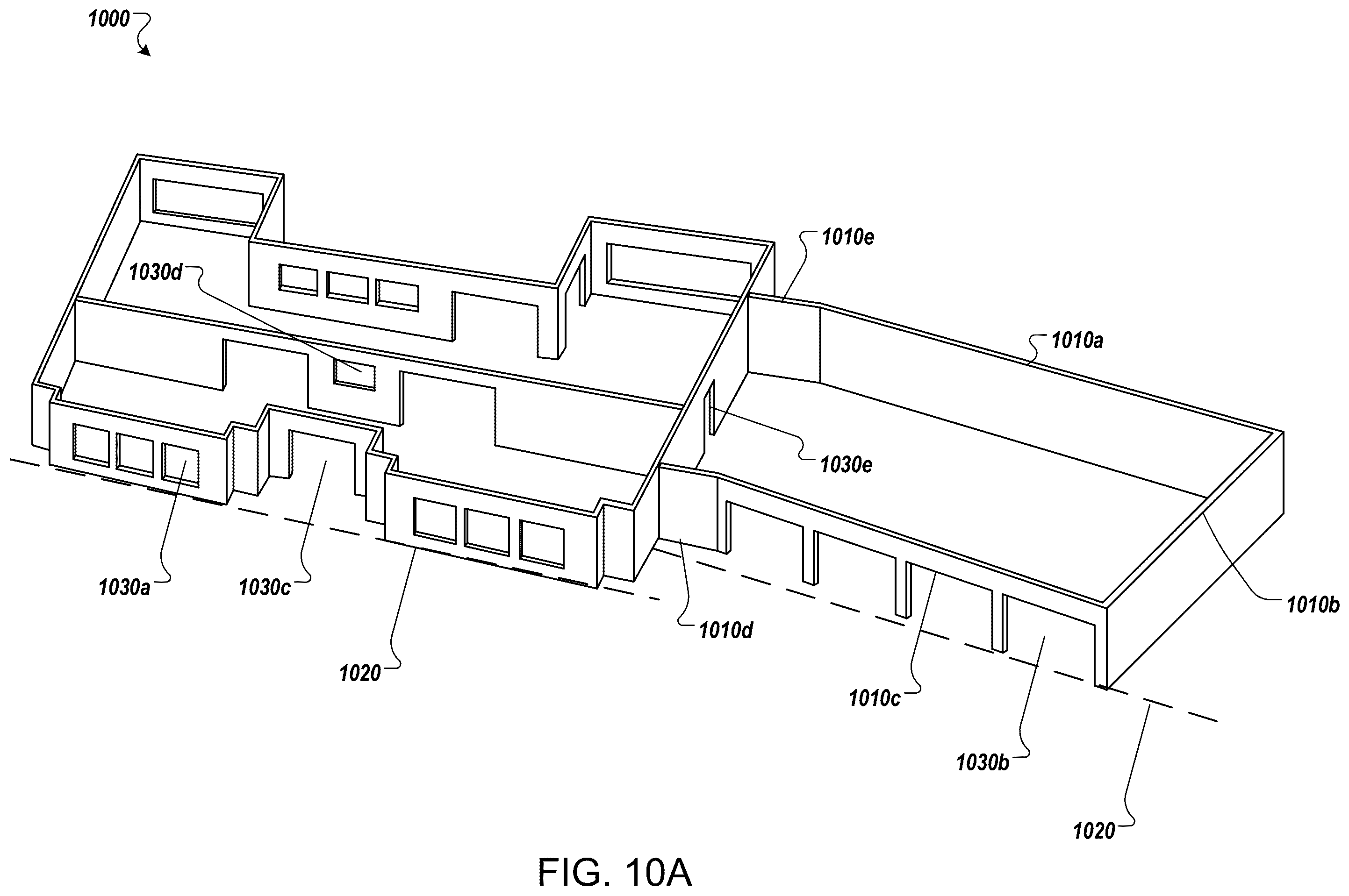 Patent US12366068 Figure 7 – Non-combustible, net-zero energy building systems