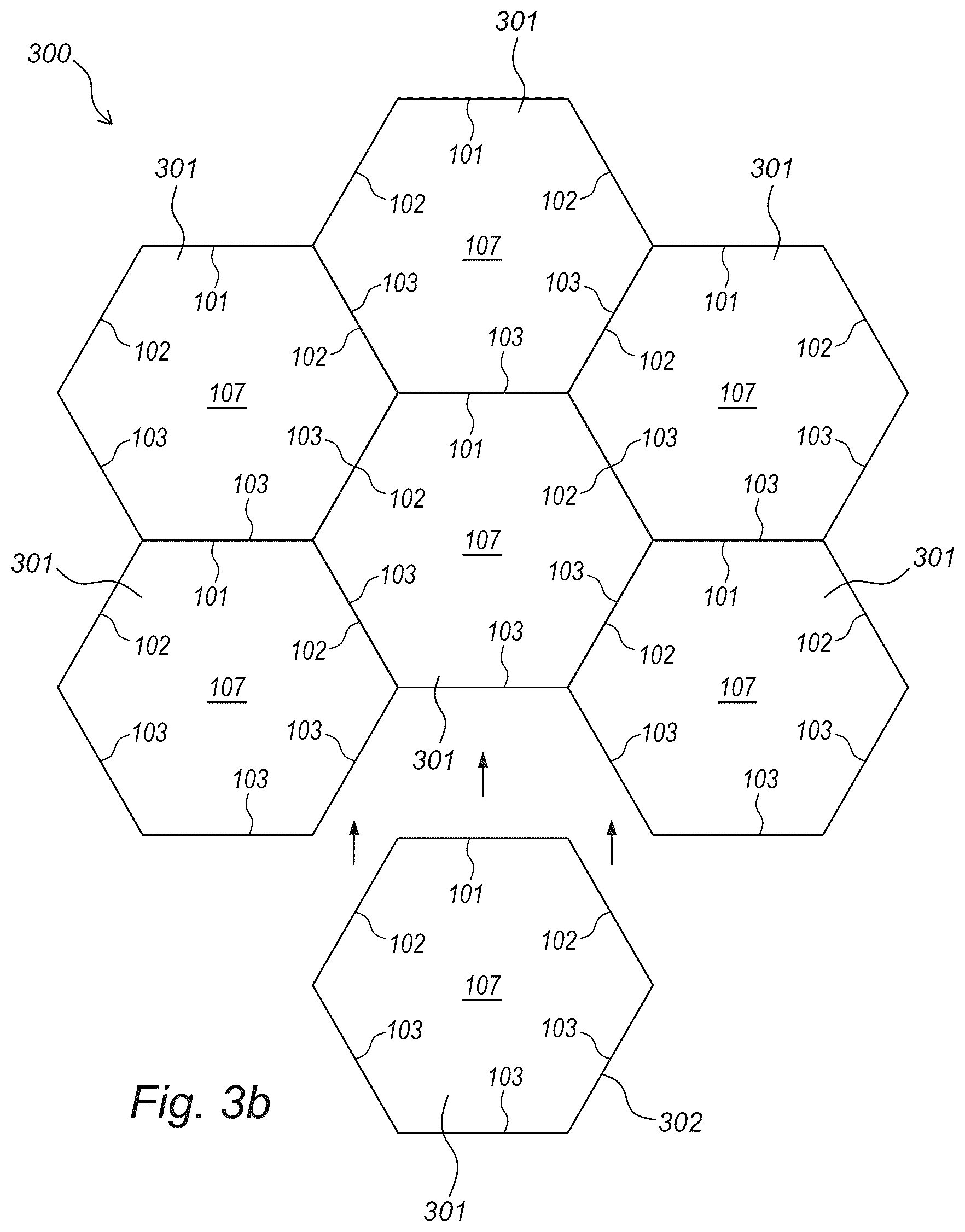 Patent US12366072 Figure 6 – Decorative panel, decorative covering composed of a plurality of such panels, and decorative panel system