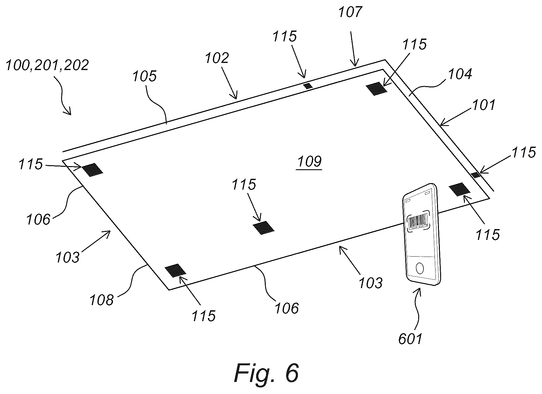 Patent US12366072 Figure 10 – Decorative panel, decorative covering composed of a plurality of such panels, and decorative panel system
