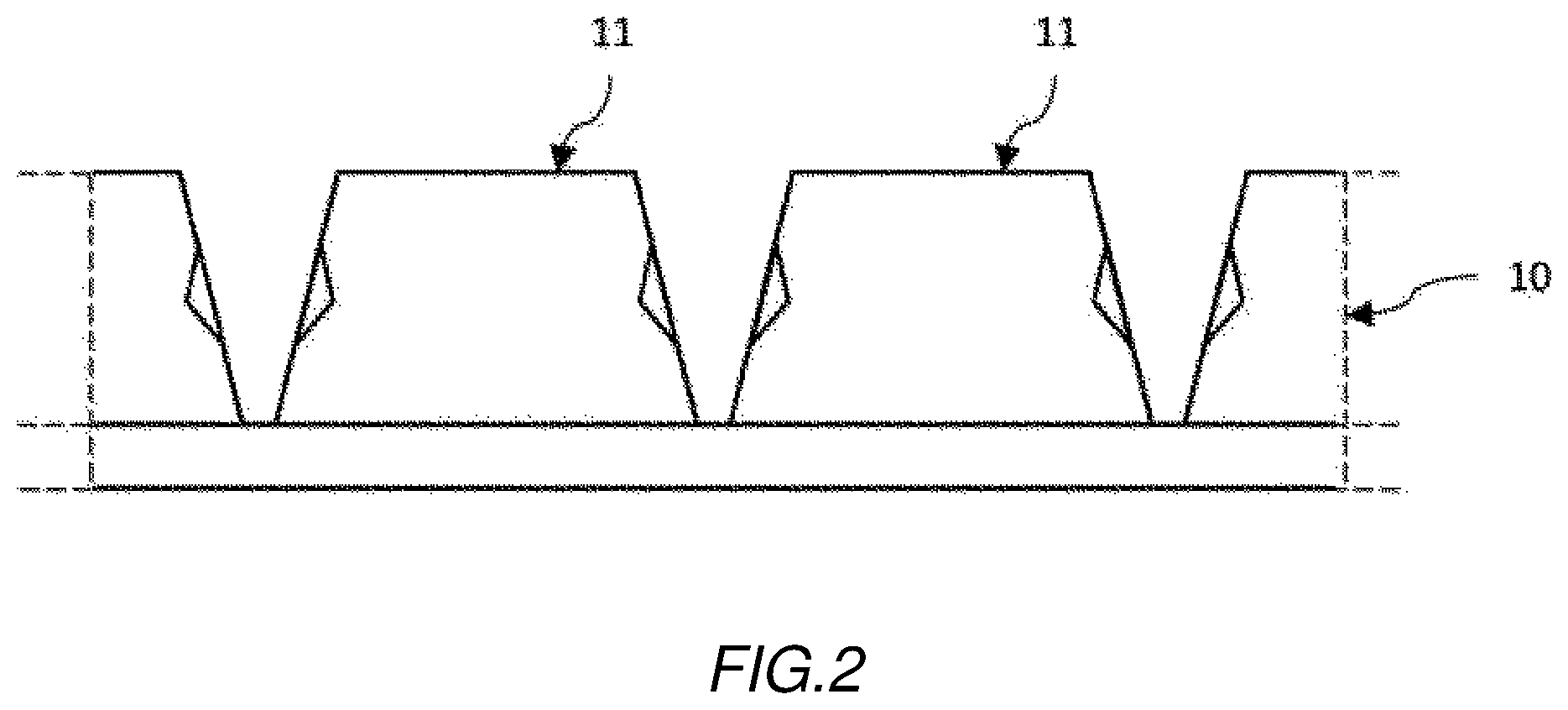 Patent US12366075 Figure 2 – Impact absorbing flooring