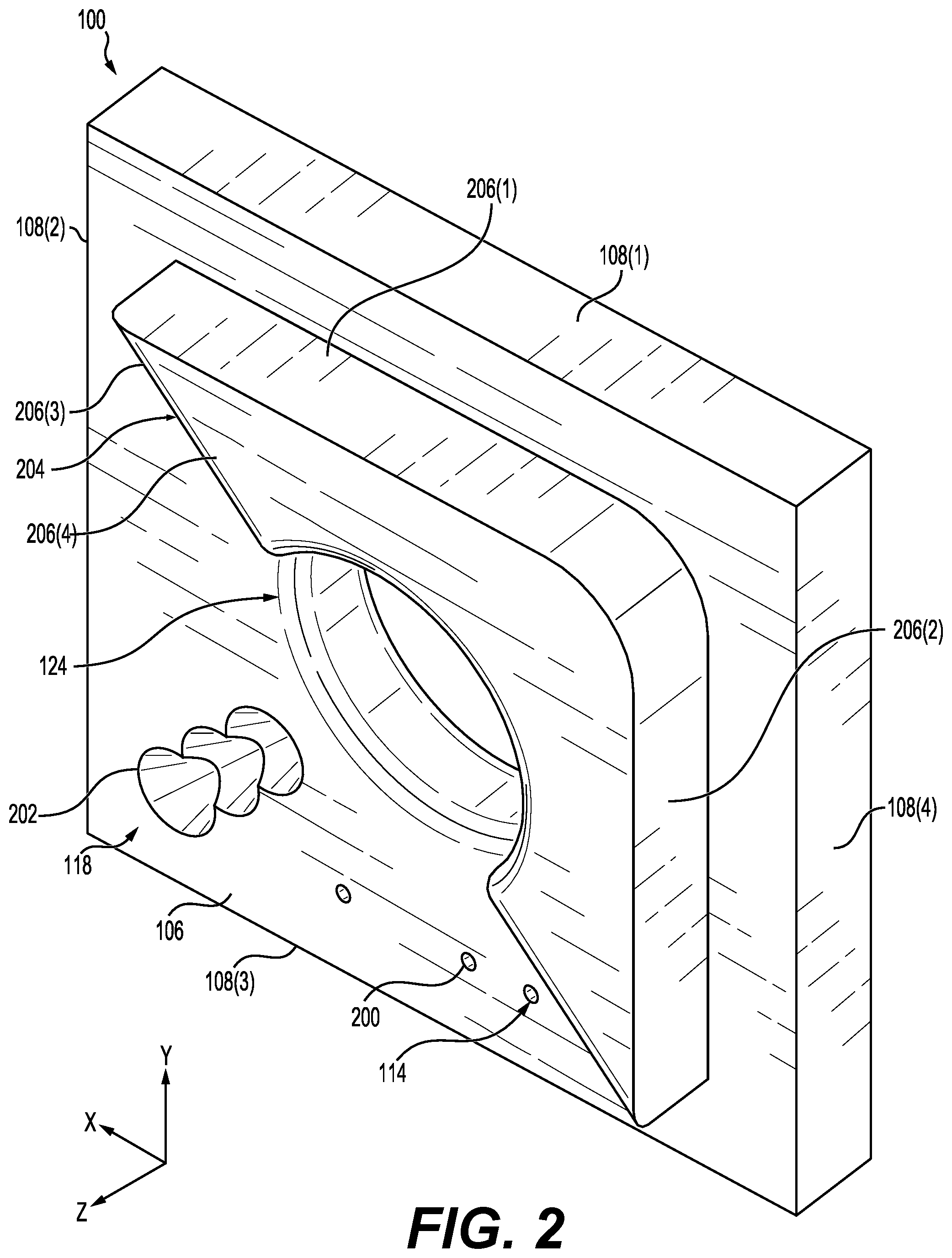 Patent US12366076 Figure 2 – Alignment tool for trim